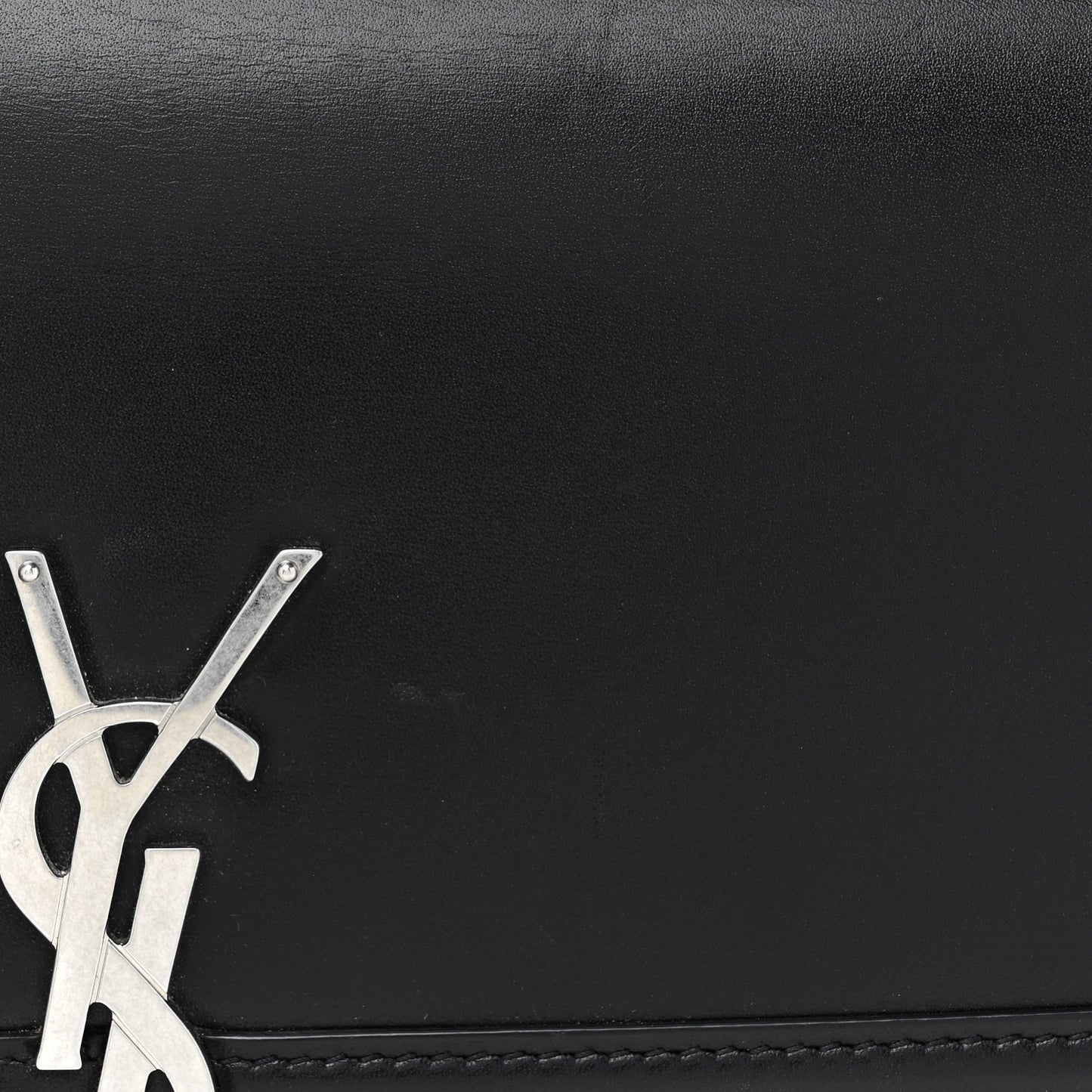 Box Calfskin Monogram Medium Solferino Satchel Black