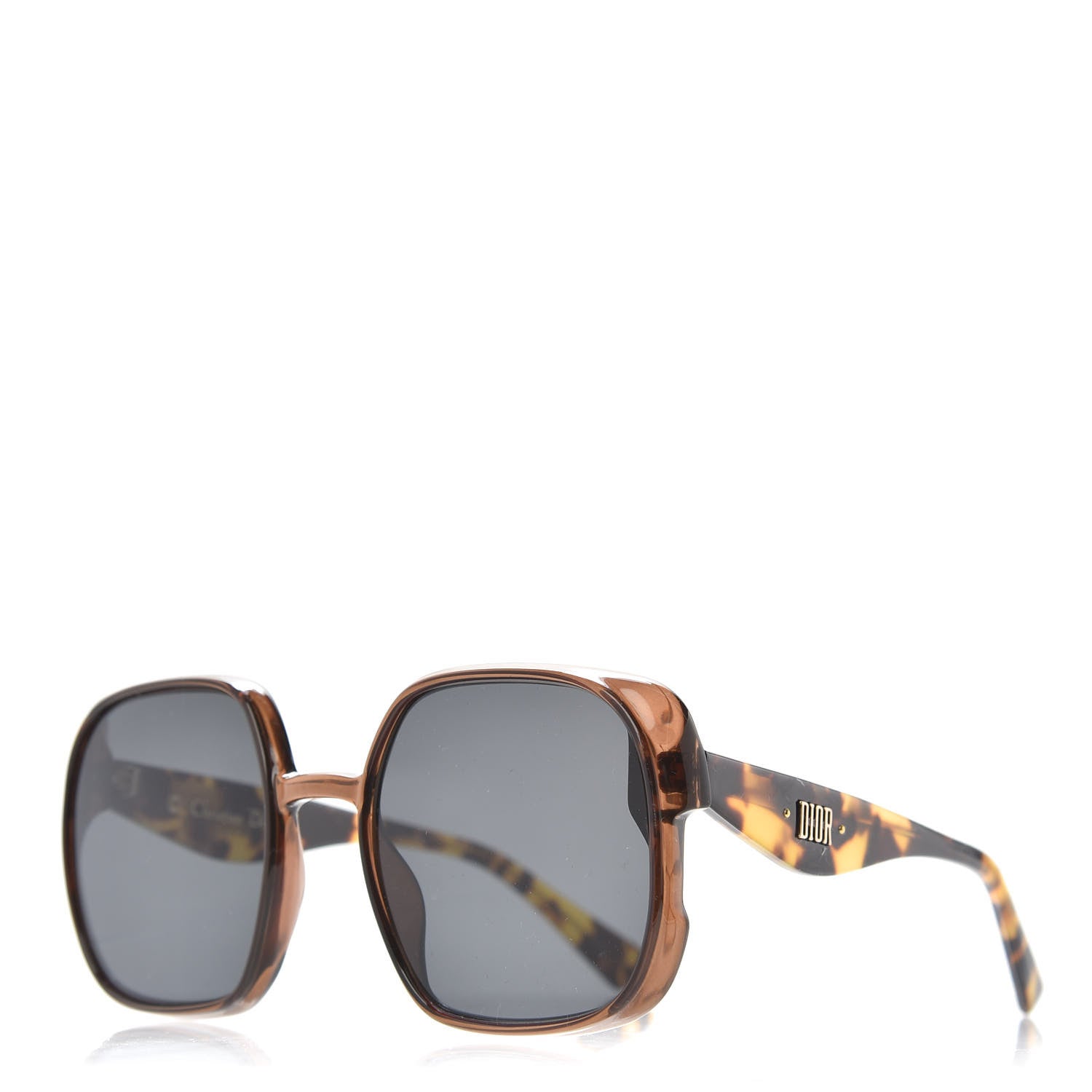 Christian Dior Acetate Nuance Sunglasses Havana 1 of 9