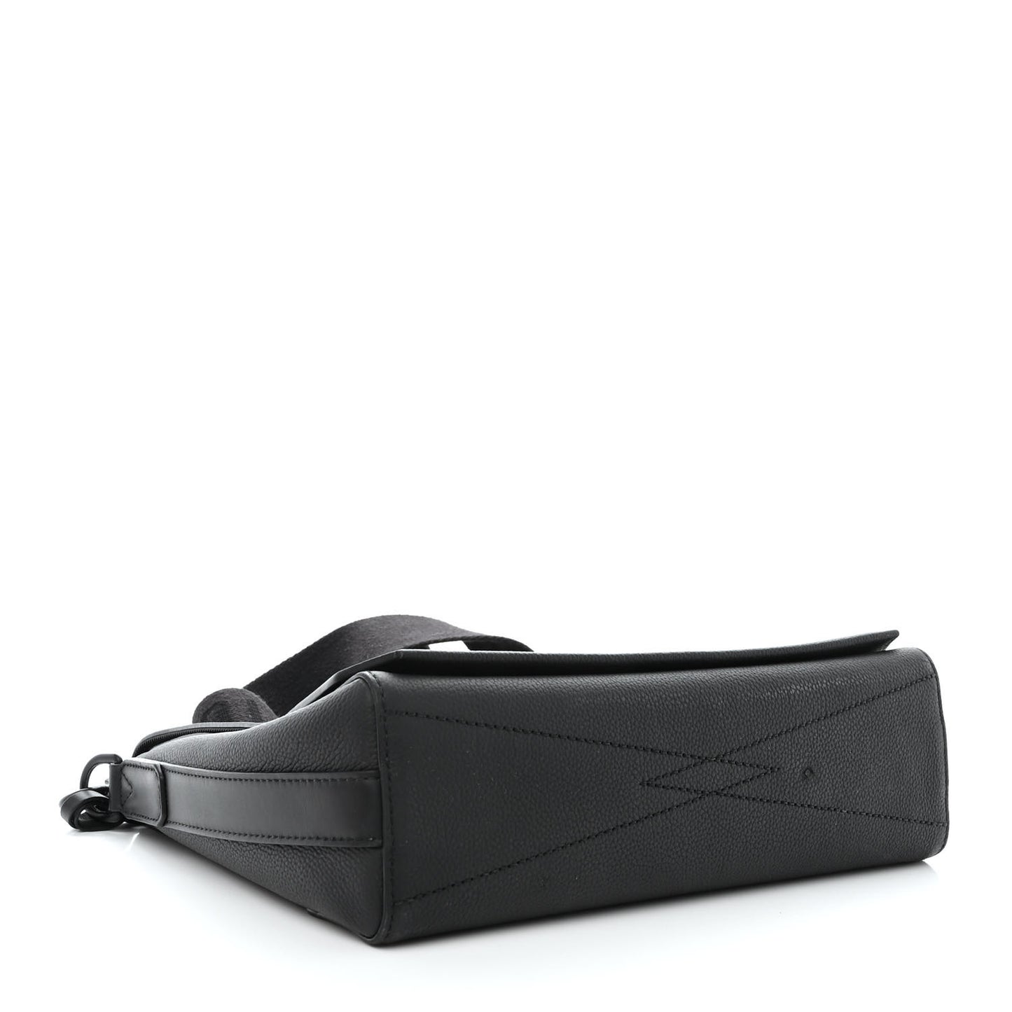Calfskin Aerogram Messenger Black