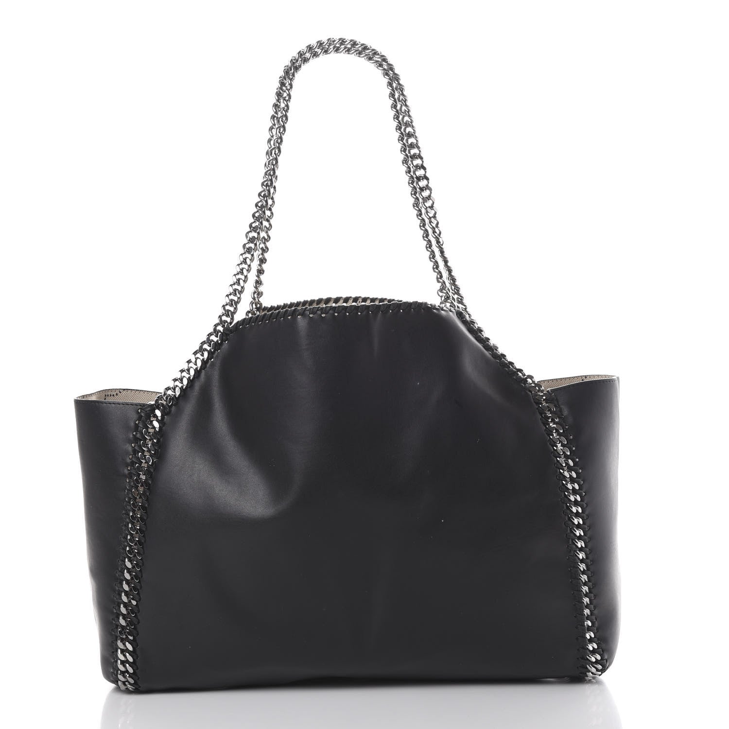 Stella McCartney Canvas Logo Falabella Reversible Tote Sand 3 of 20