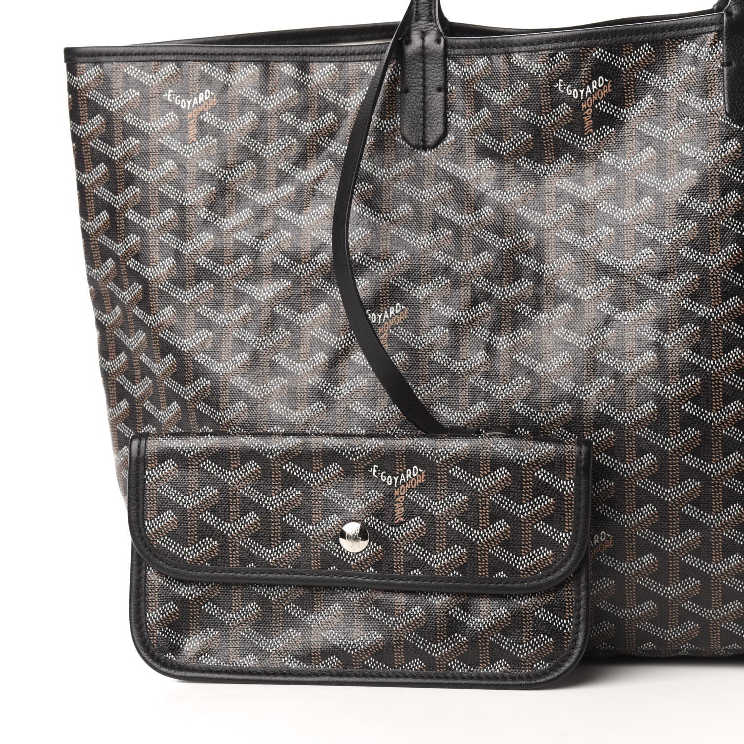Goyard Goyardine Saint Louis PM Black 9 of 11