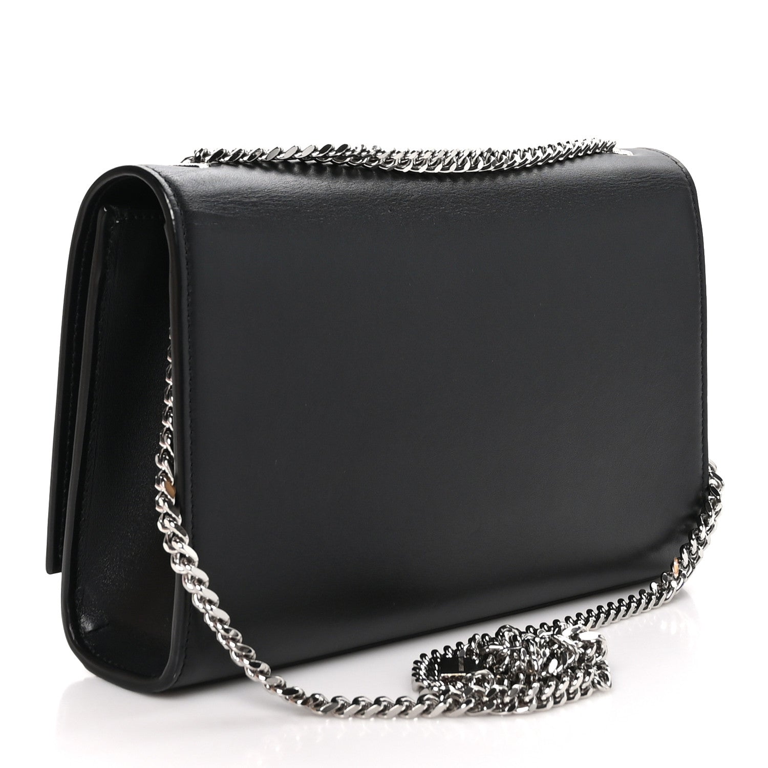 Saint Laurent Smooth Calfskin Medium Classic Monogram Kate Tassel Satchel Black 3 of 12