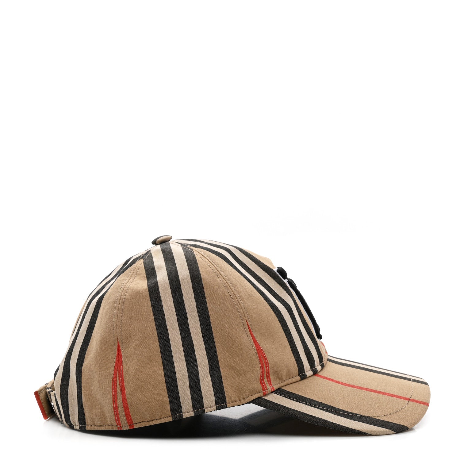 Burberry Cotton Vintage Check Monogram Baseball Hat M Archive Beige 5 of 10