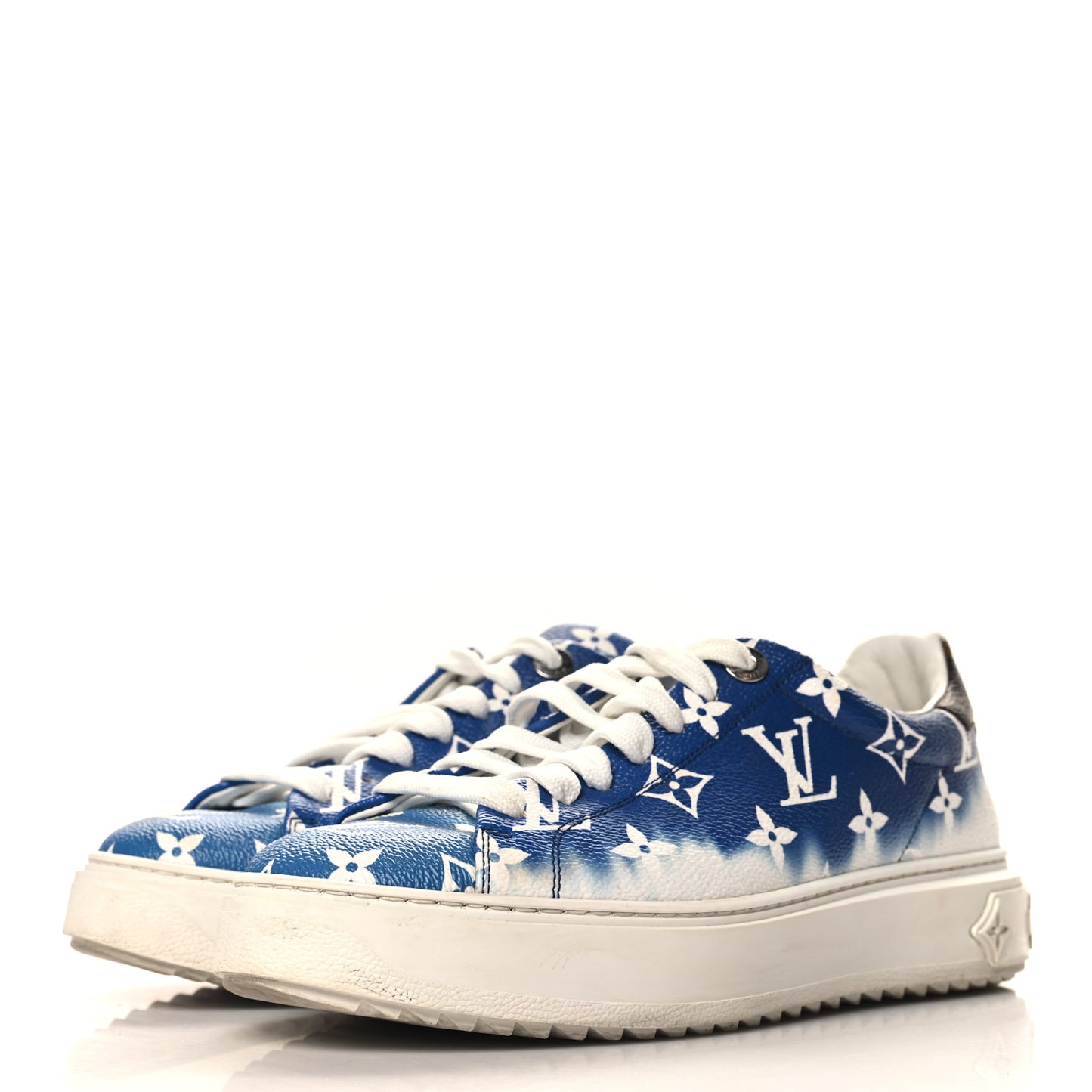 Monogram Escale Time Out Sneakers 38 Blue