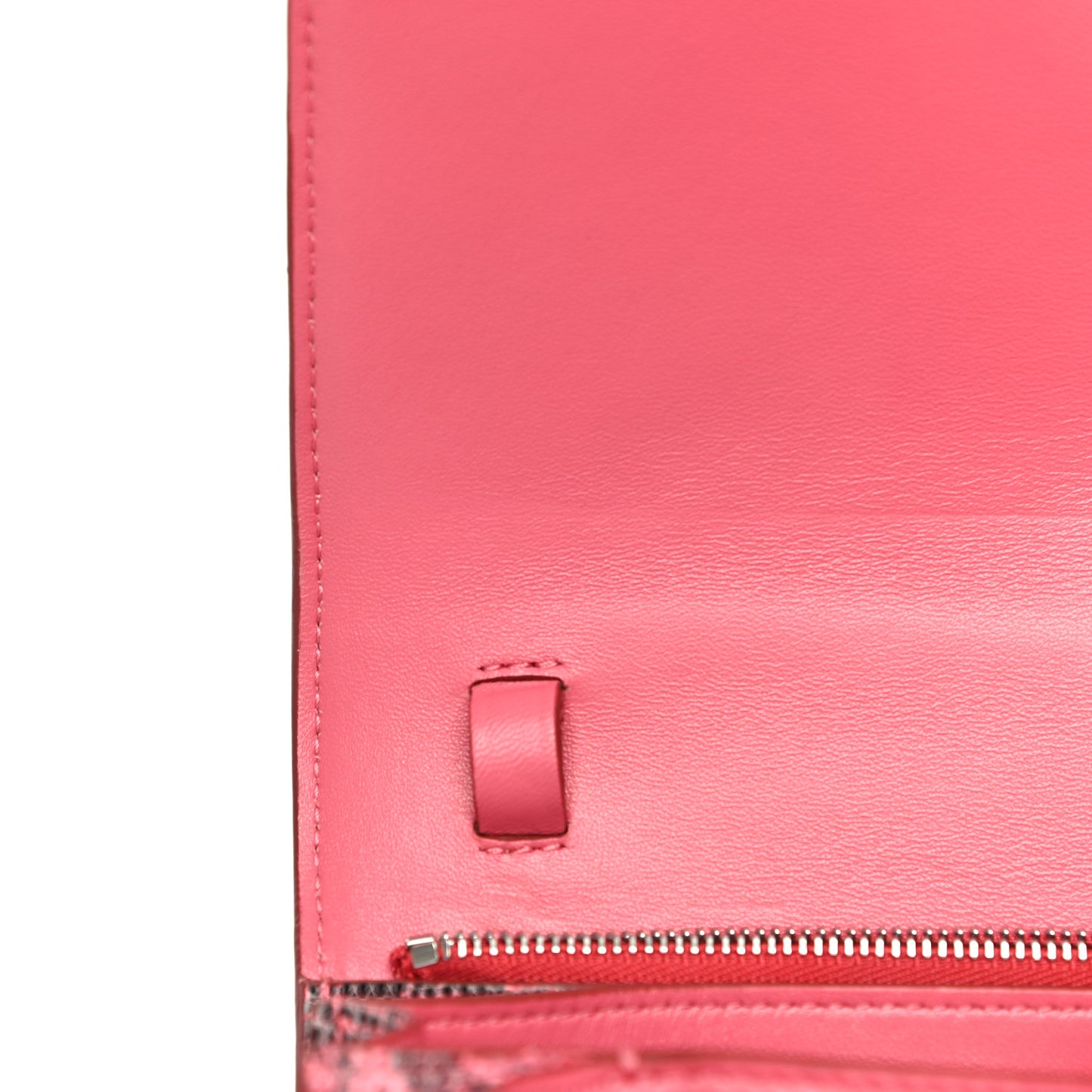 Lizard Medium Classic Box Flap Bag Pink Grey