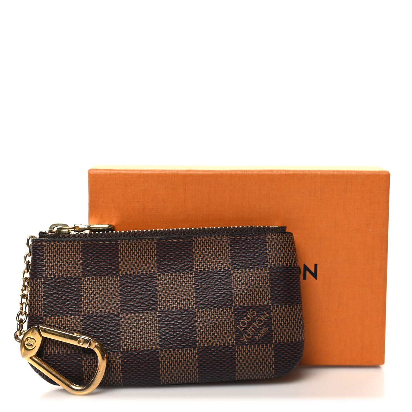 Damier Ebene Key Pouch