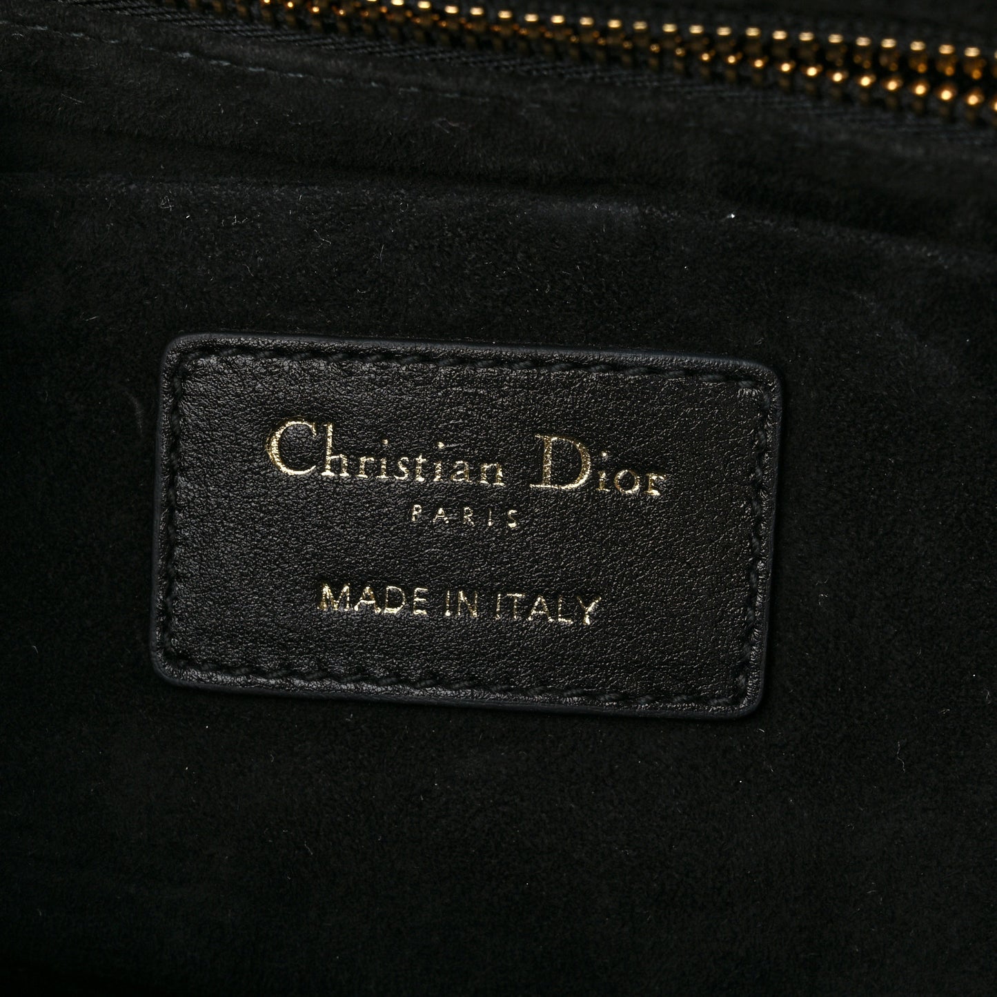 Calfskin Cannage Medium The Lady 95.22 Black