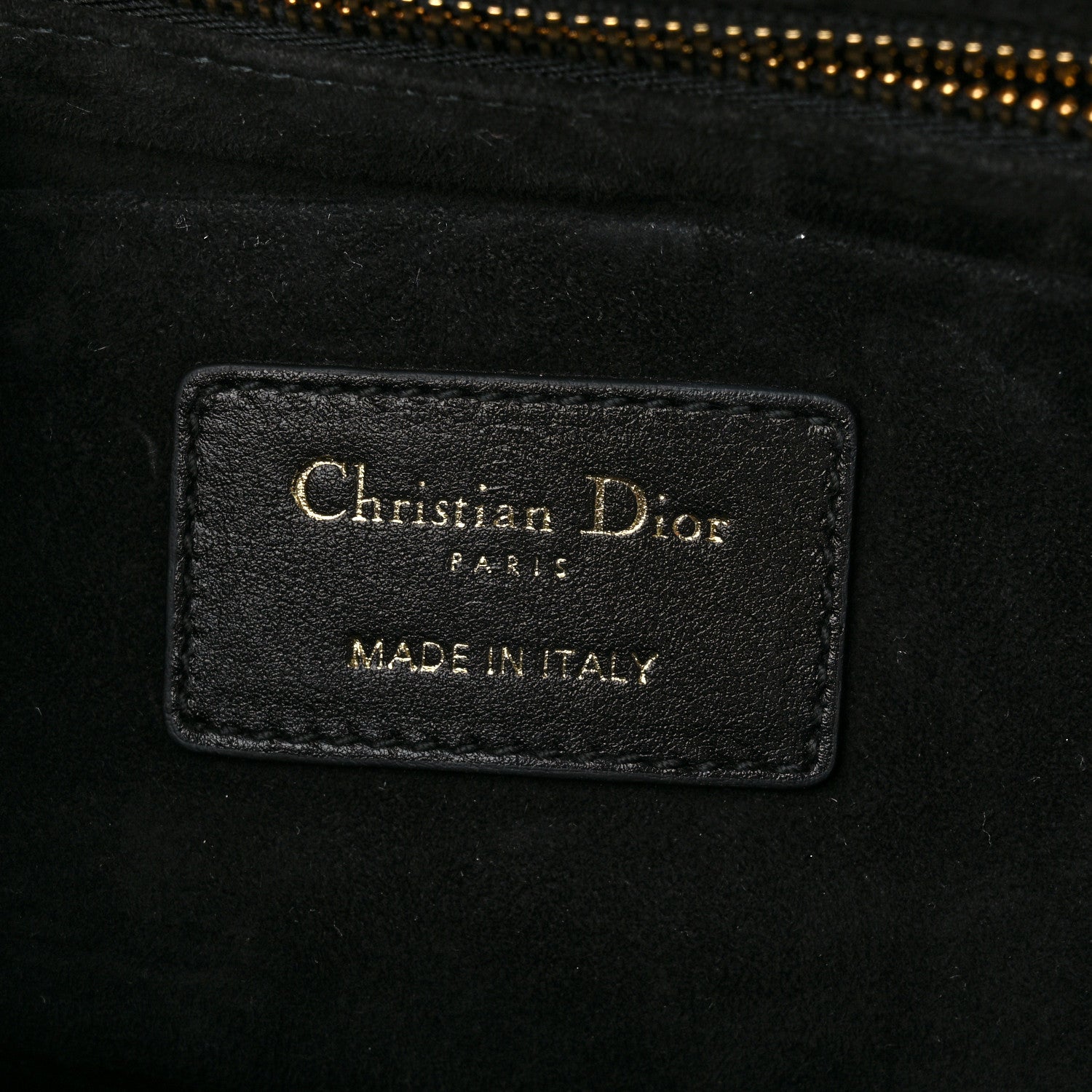 Christian Dior Calfskin Cannage Medium The Lady 95.22 Black 6 of 10