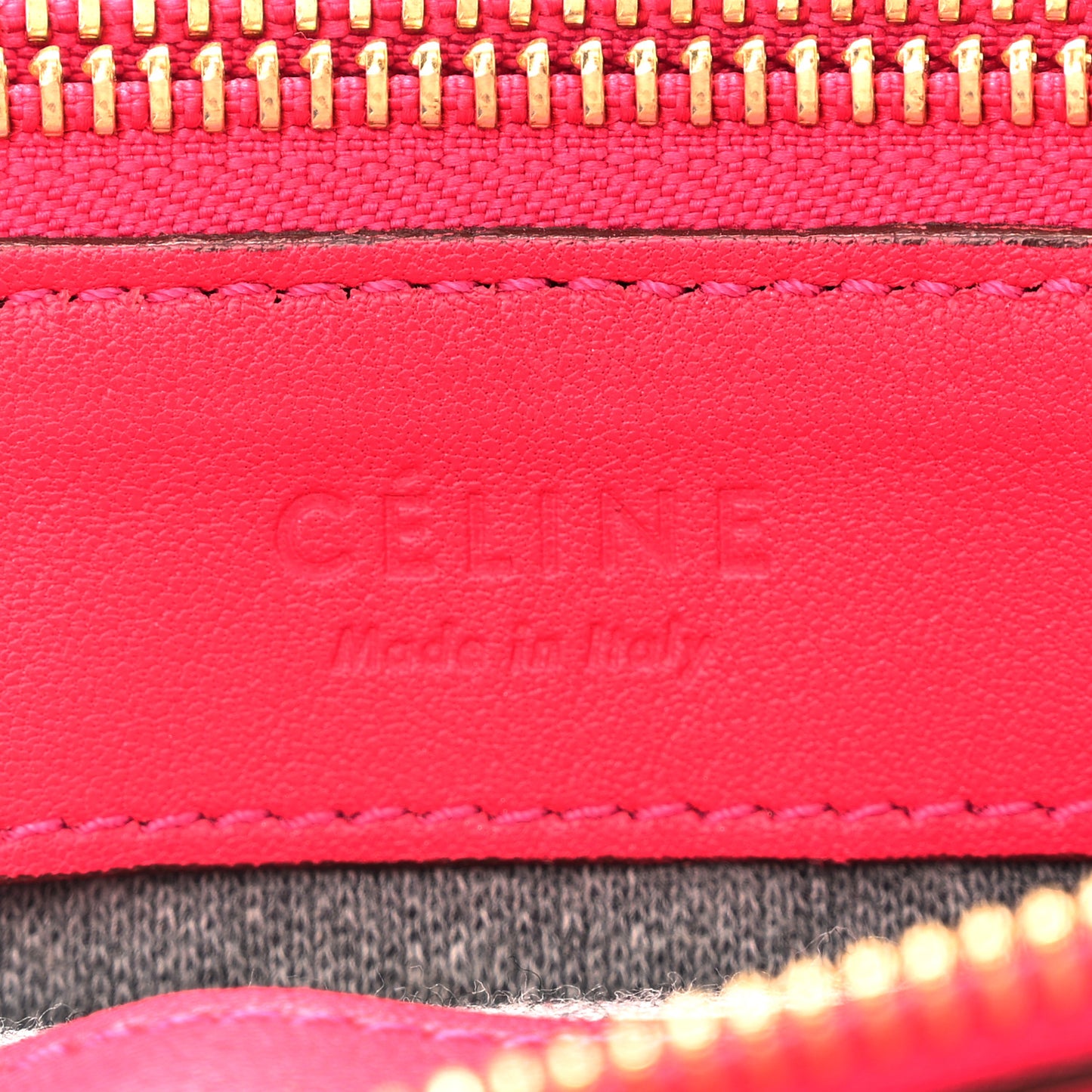Lambskin Small Trio Crossbody Bag Fuchsia