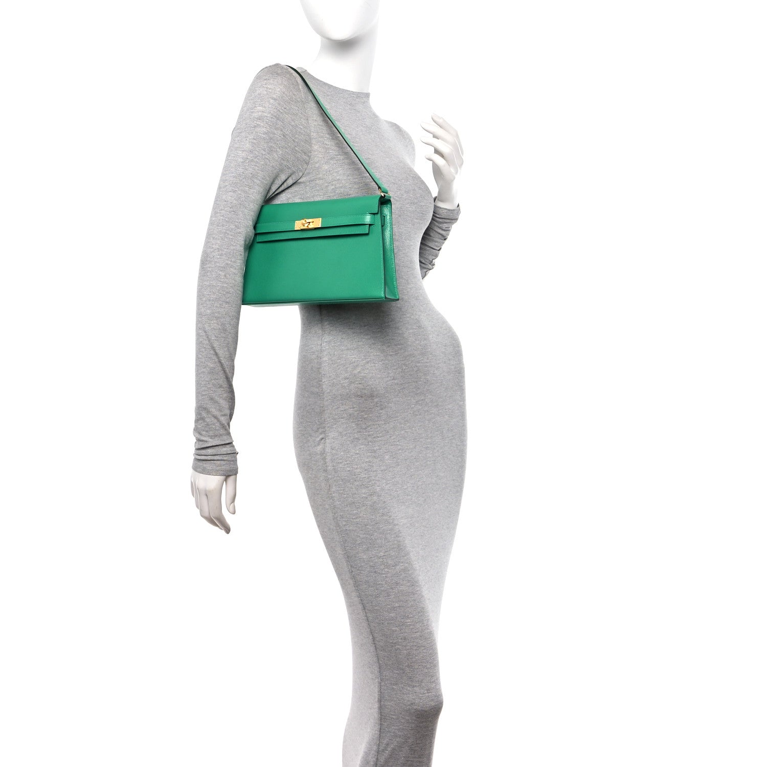 Hermes Chevre Chamkila Kelly Elan Menthe 2 of 11