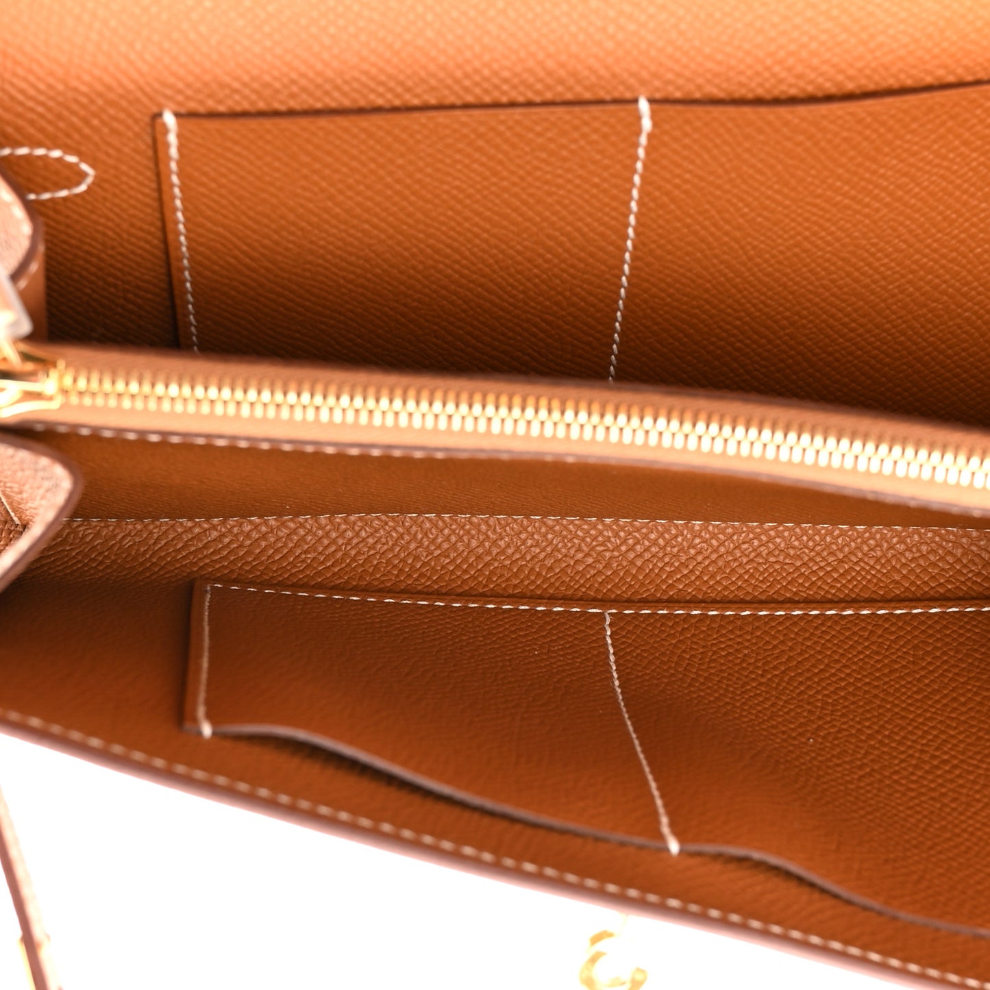 Epsom Kelly Wallet To Go Gold