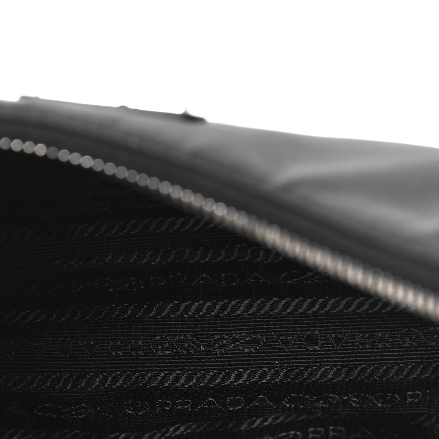 Tessuto Nylon Saffiano Mini Re-Edition 2005 Bag Black