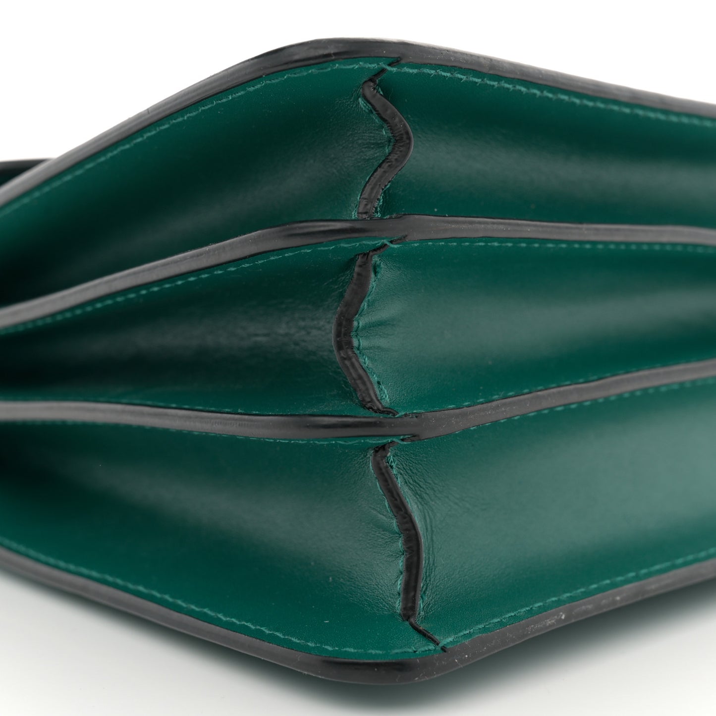 Calfskin Serpenti Forever Top Handle Emerald Green