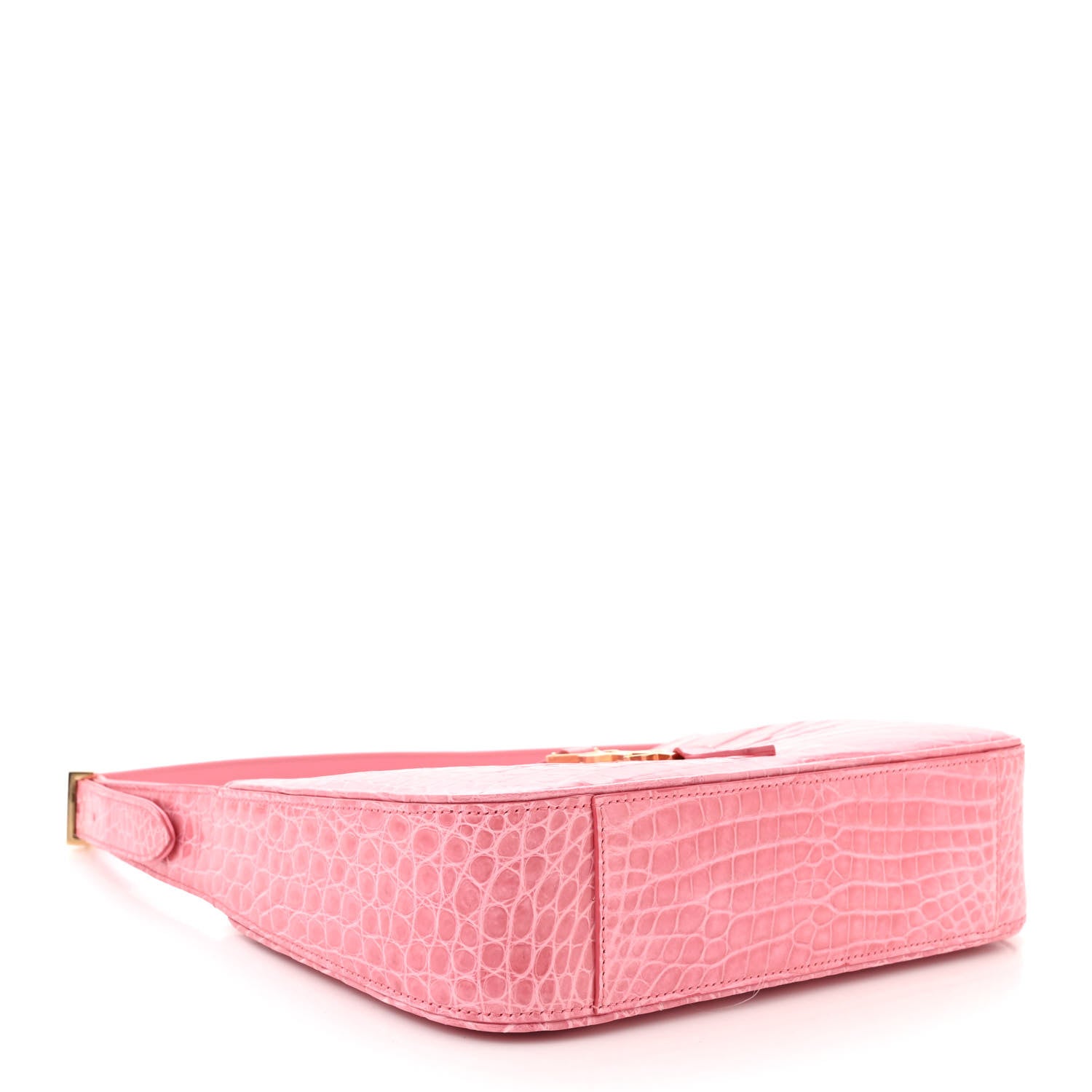 Saint Laurent Alligator LE 5 A 7 Hobo Pink 4 of 10