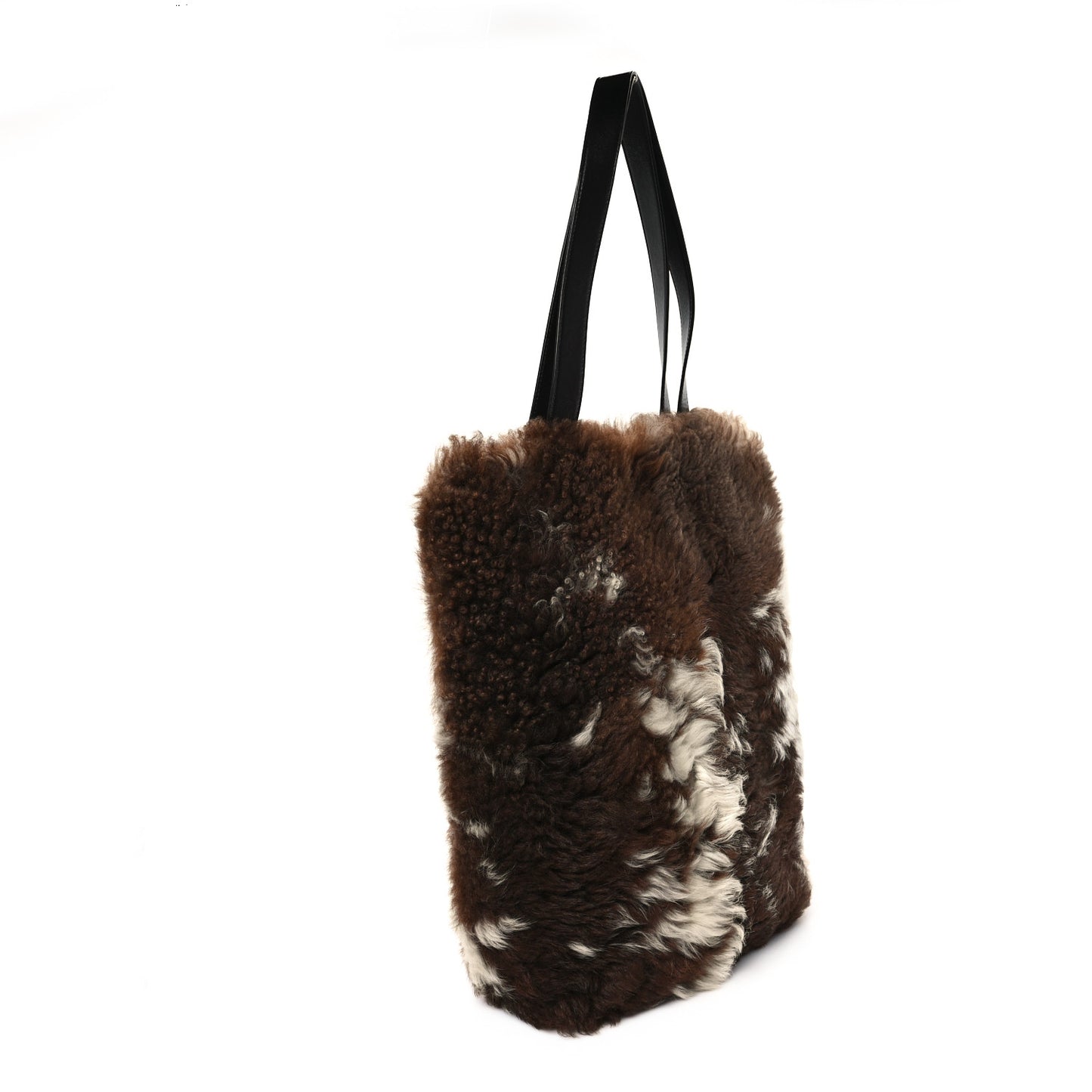Shearling Tote Fondant