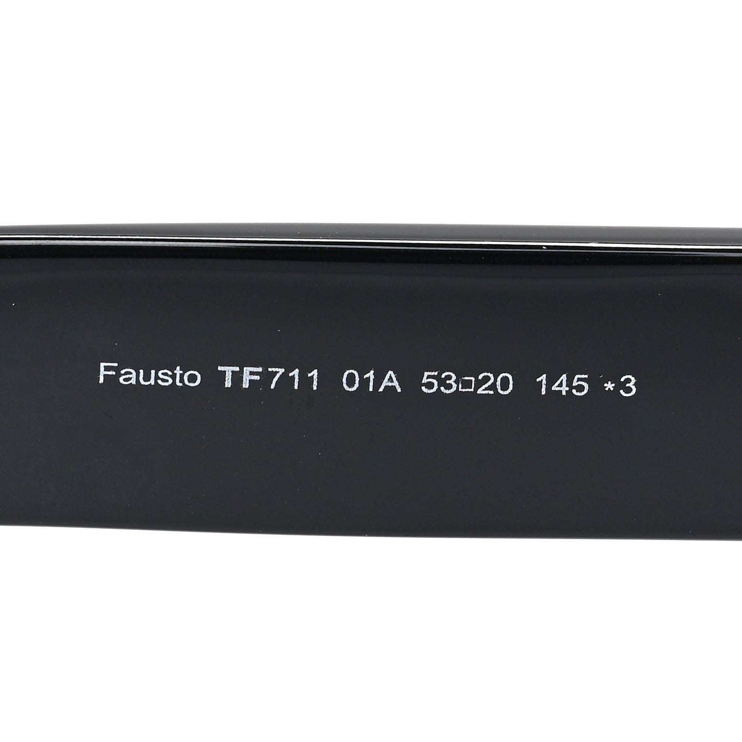 Acetate Fausto Sunglasses TF711 Black