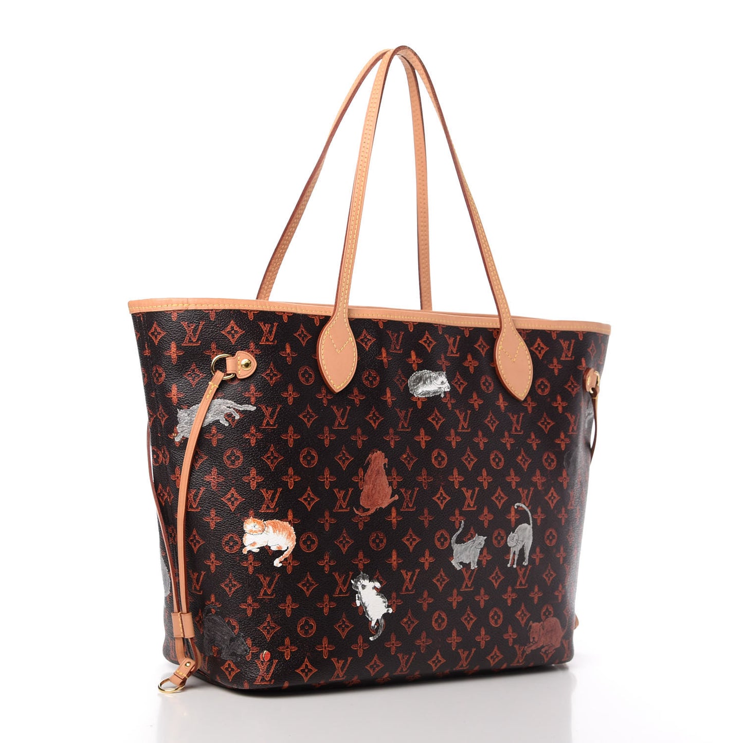 Catogram Neverfull MM Marron