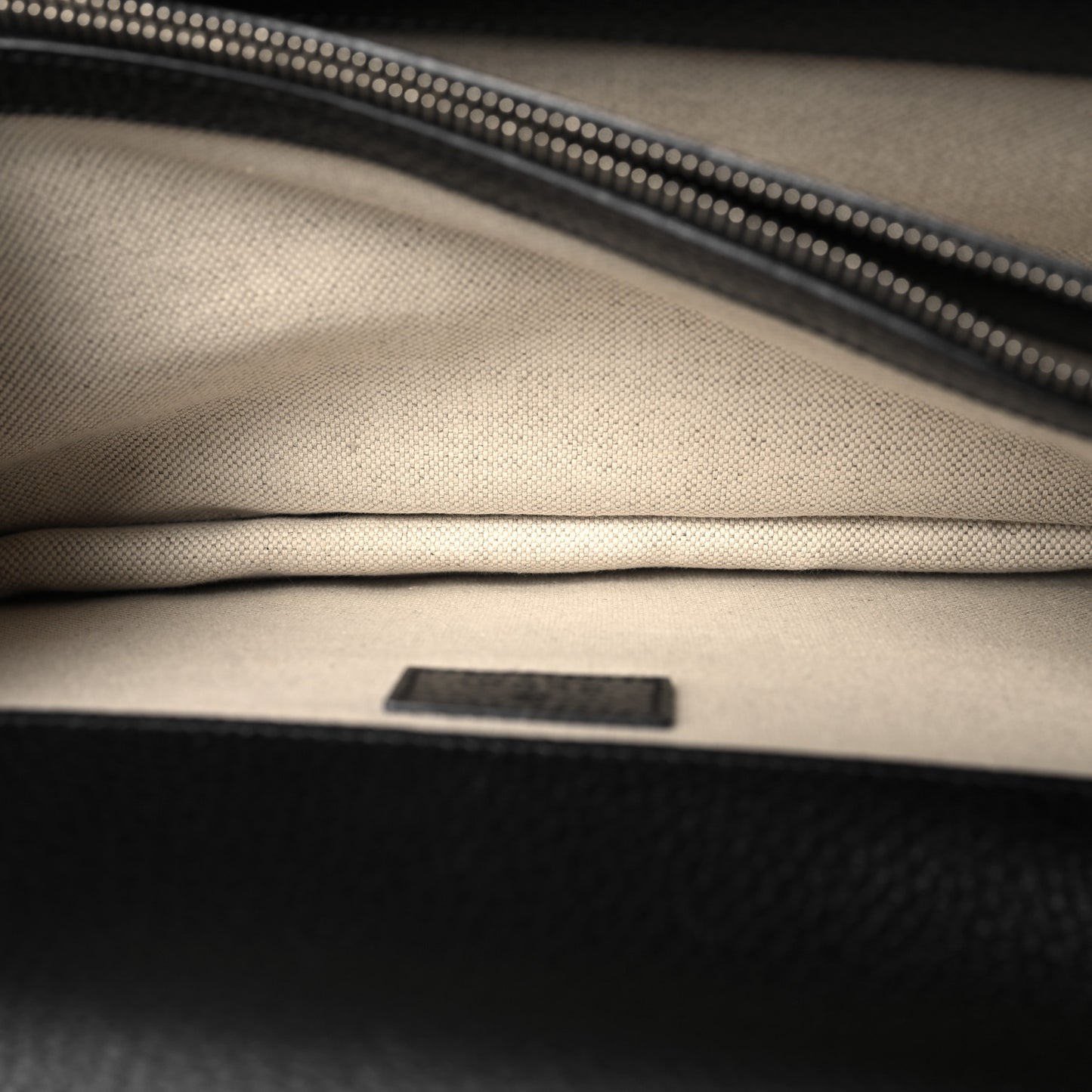 Pebbled Calfskin Small Dionysus Shoulder Bag Black