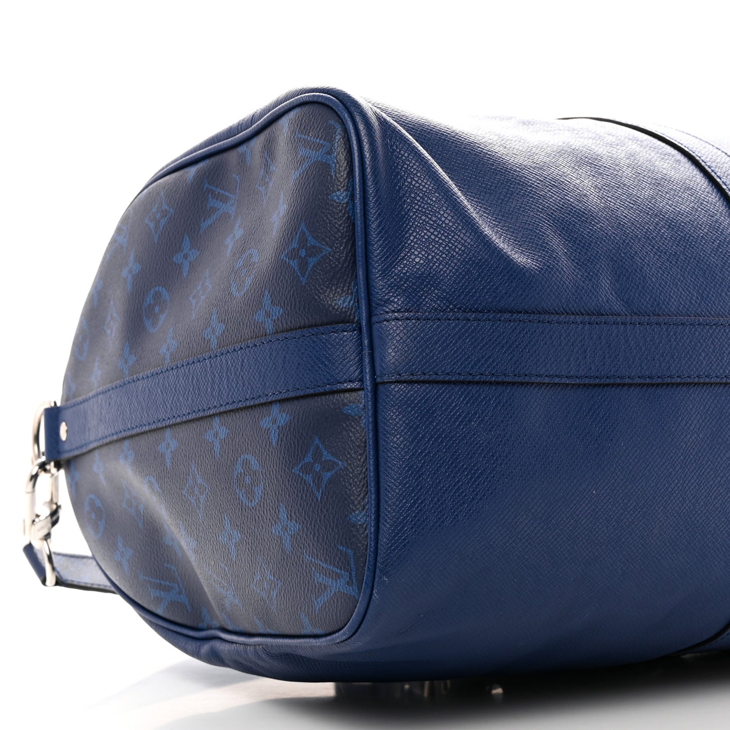 Taiga Monogram Eclipse Keepall Bandouliere 50 Pacific Blue