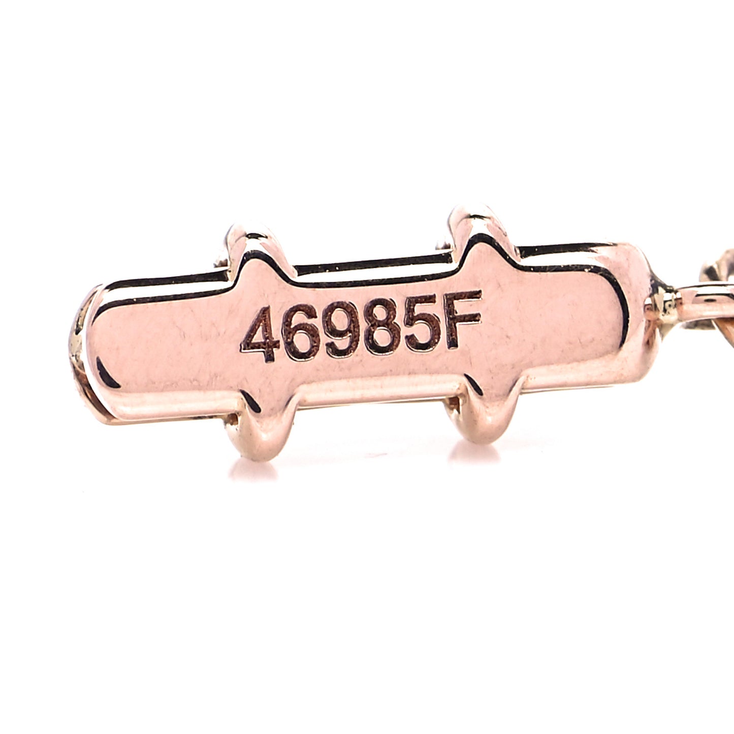 18K Pink Yellow White Gold Diamond Trinity Panthère De Cartier Pendant Necklace