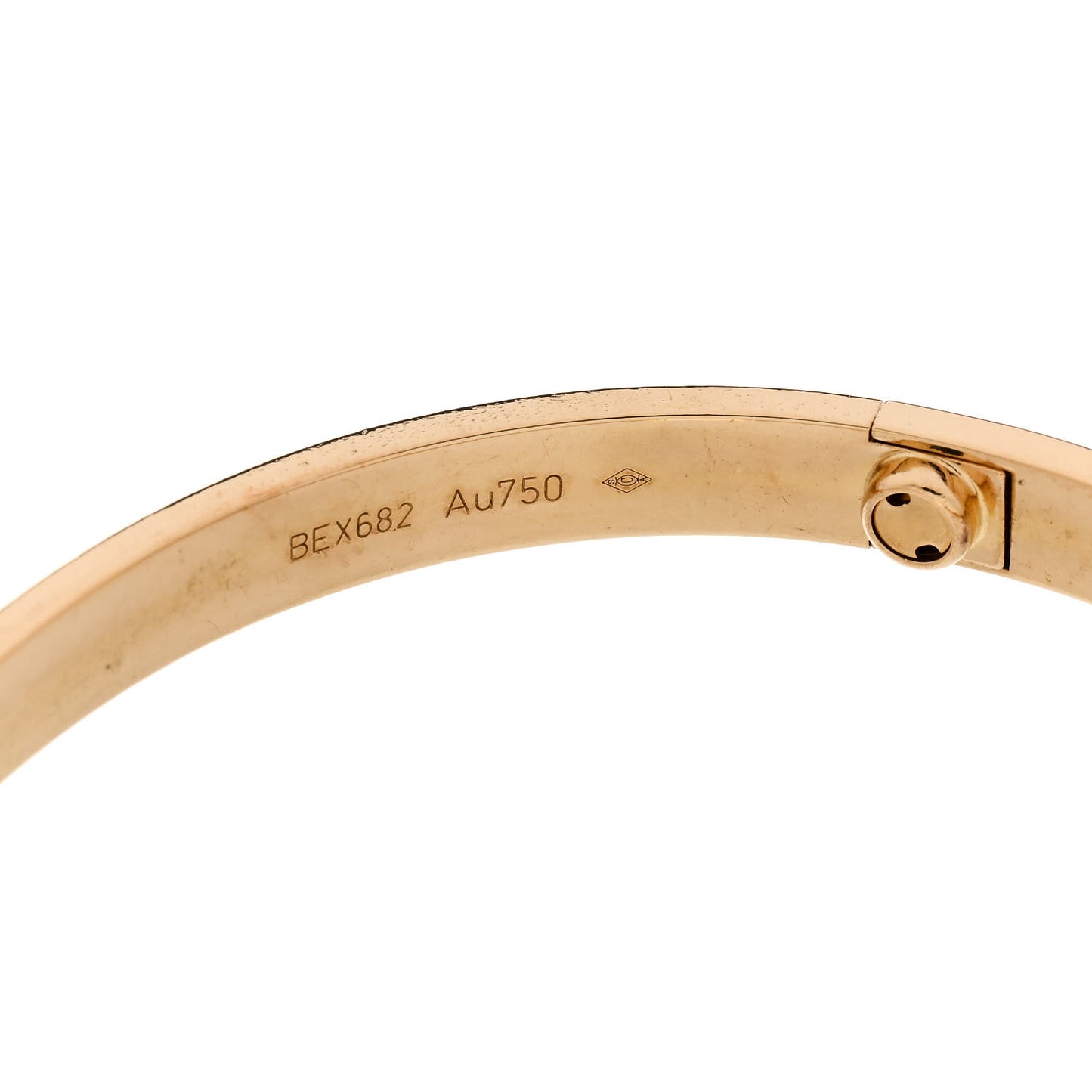 18K Yellow Gold LOVE Bracelet 21