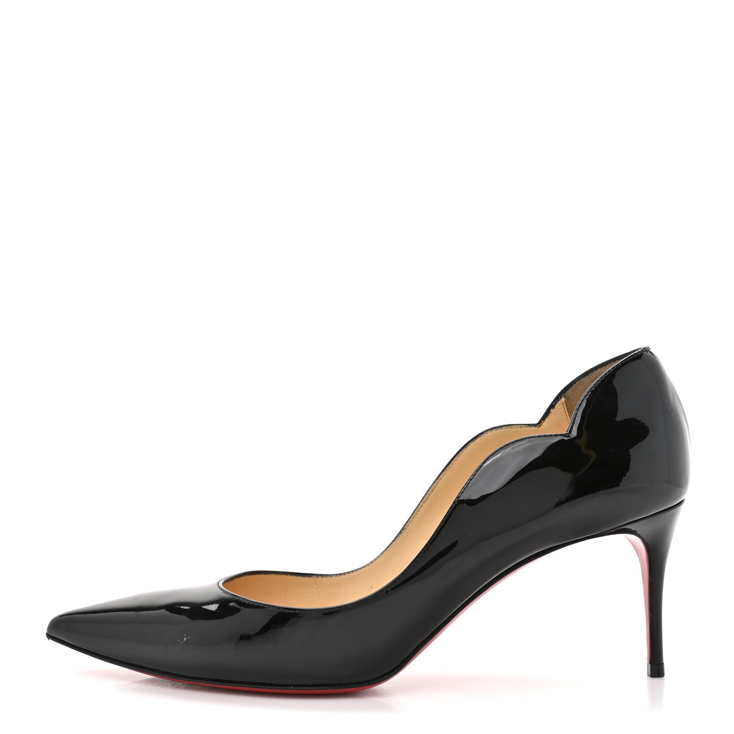 Christian Louboutin Patent Hot Chick 70 Pumps 41 Black 1856865