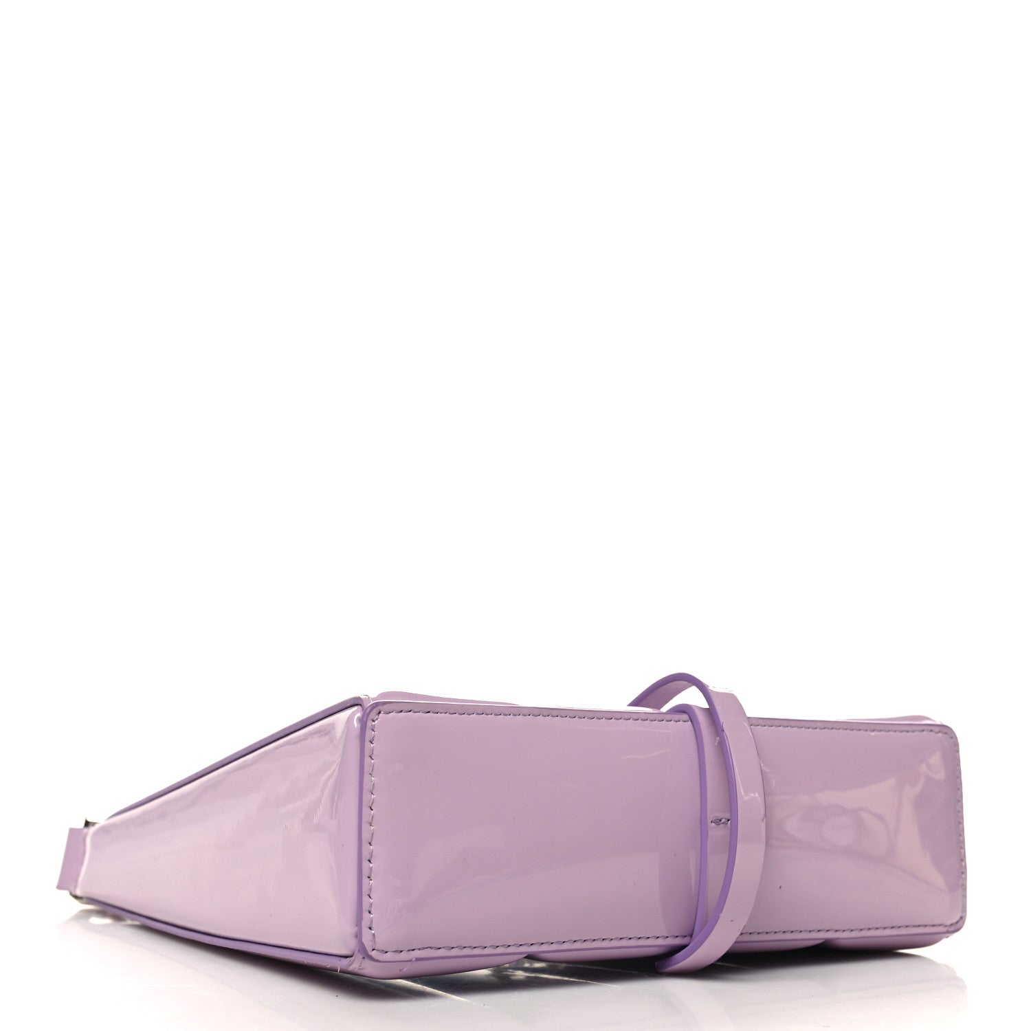 Givenchy Patent Padded Small Cut Out Shoulder Bag Lilac 4 of 10