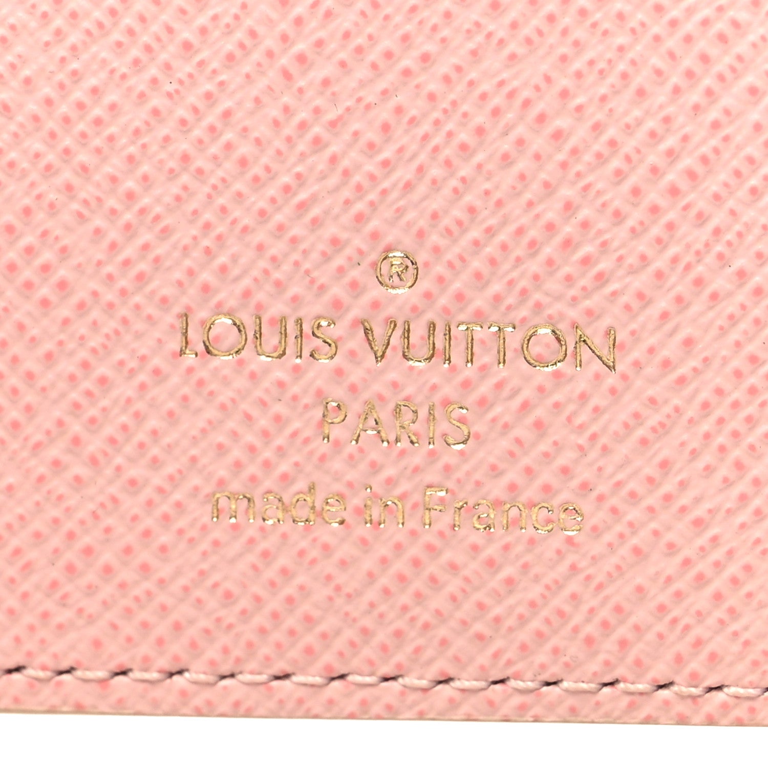 Louis Vuitton Damier Azur Victorine Wallet Rose Ballerine 7 of 10