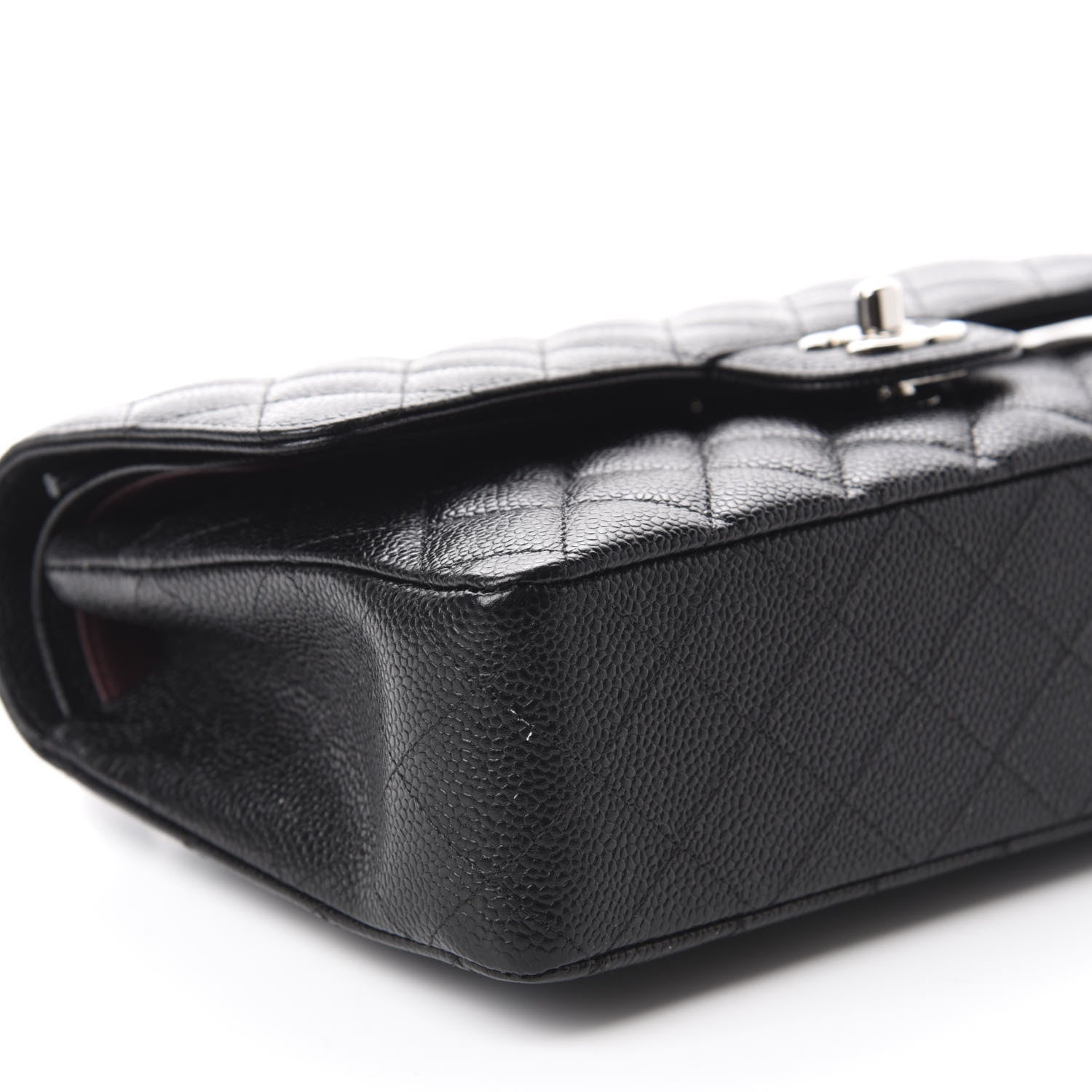 Chanel Caviar Quilted Medium Double Flap Black 6 of 11