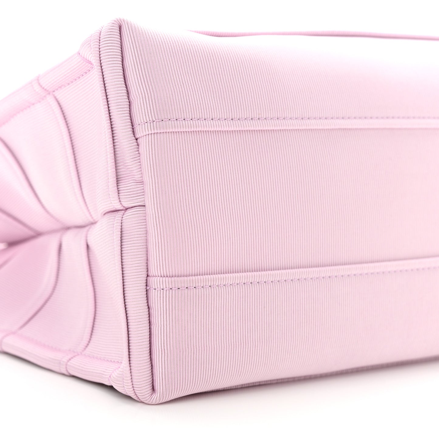 SALVATORE FERRAGAMO Nylon Logo Printed Tote Pink