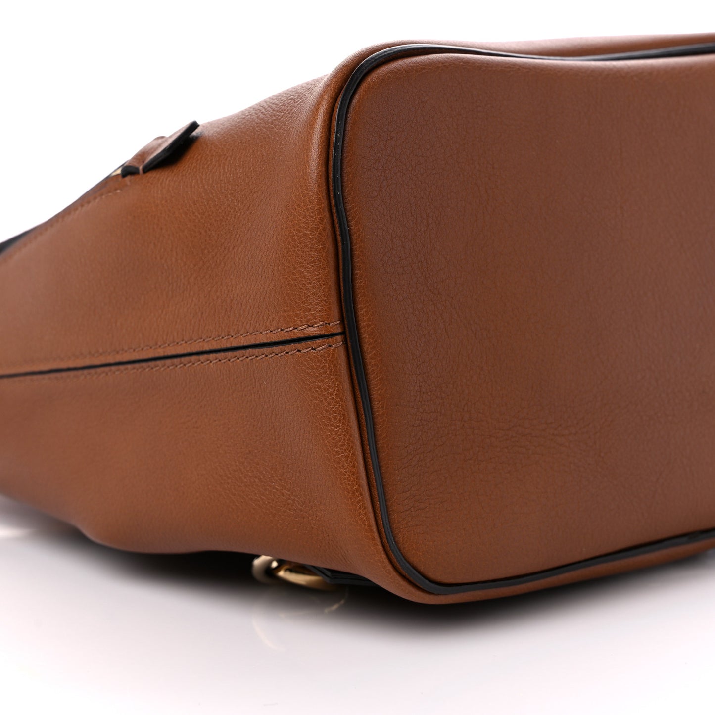 Suede Calfskin Small Faye Backpack Tan