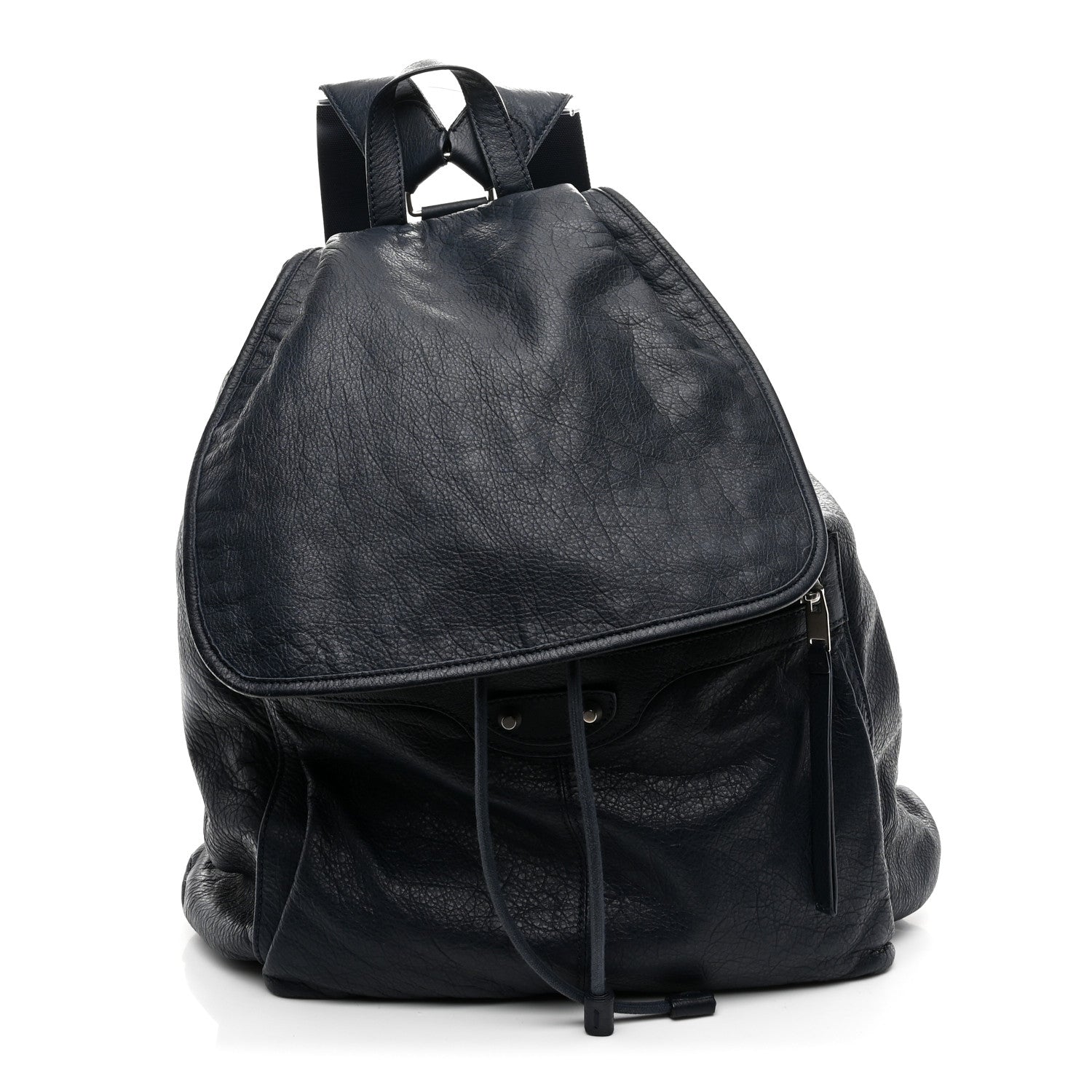 balenciaga giant traveler backpack Balenciaga Agneau Giant 12 Silver Hardware S Traveler Backpack Bleu Obscur 1862037 – FASHIONPHILE