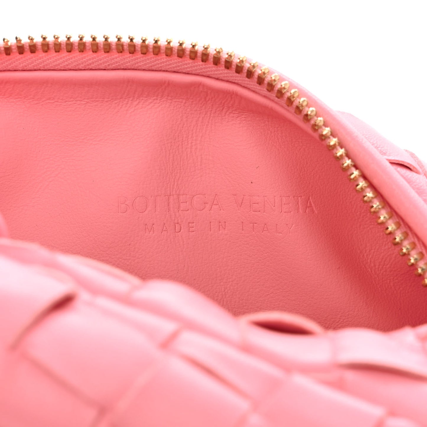 Nappa Intrecciato Mini Jodie Ribbon