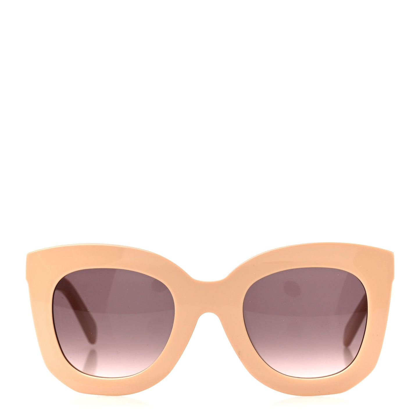 Oversized Round Sunglasses CL4005FN Peach