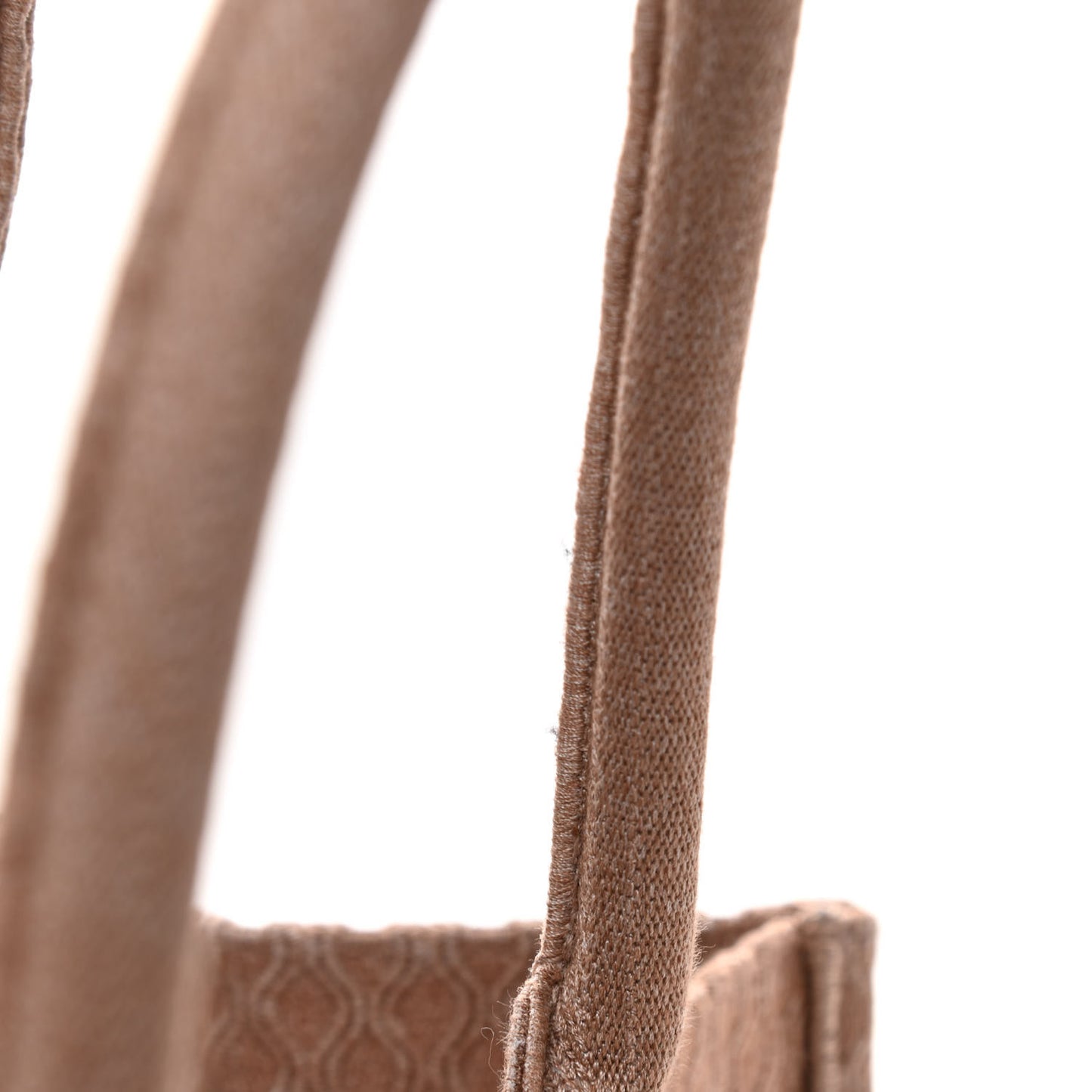 Mesh Embroidered Medium Book Tote Clay