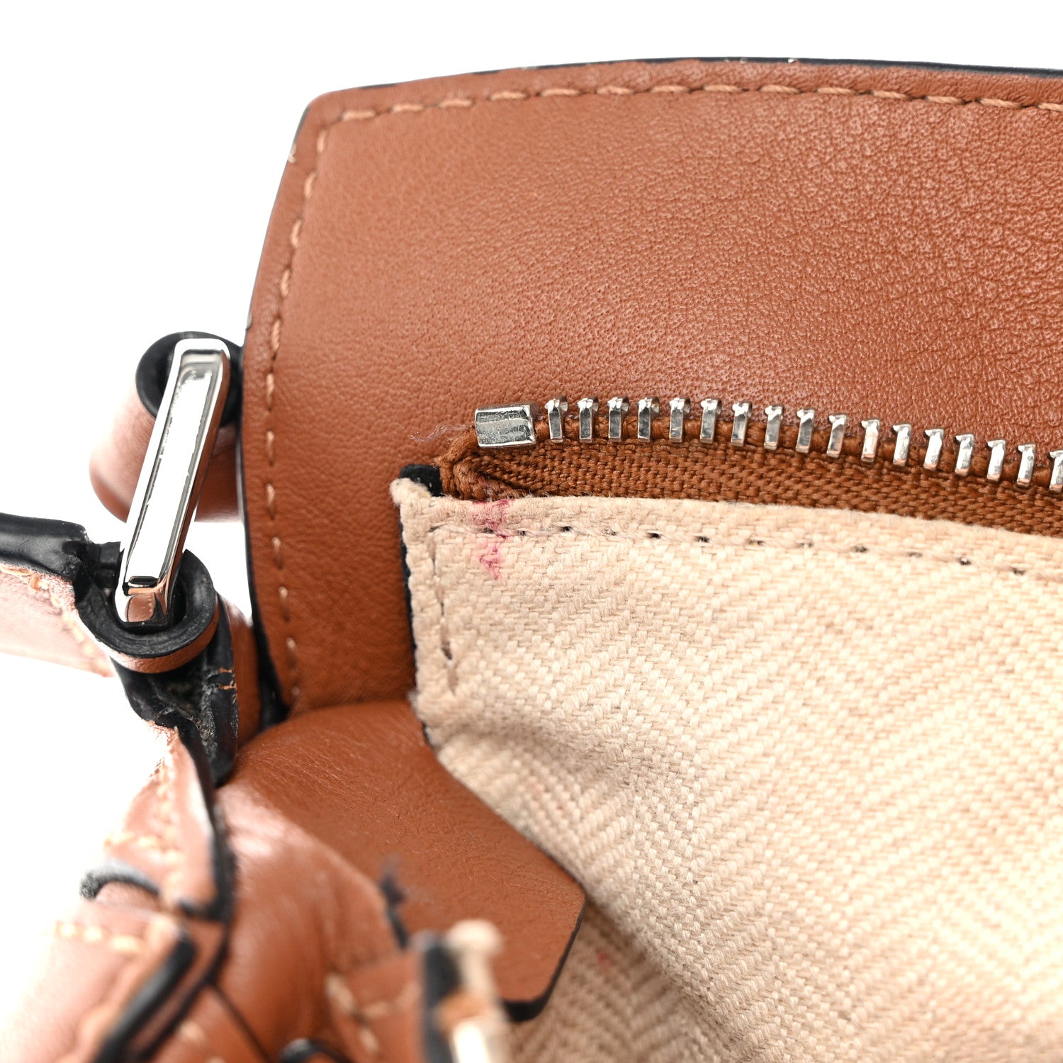 Loewe Calfskin Mini Puzzle Bag Tan 11 of 14
