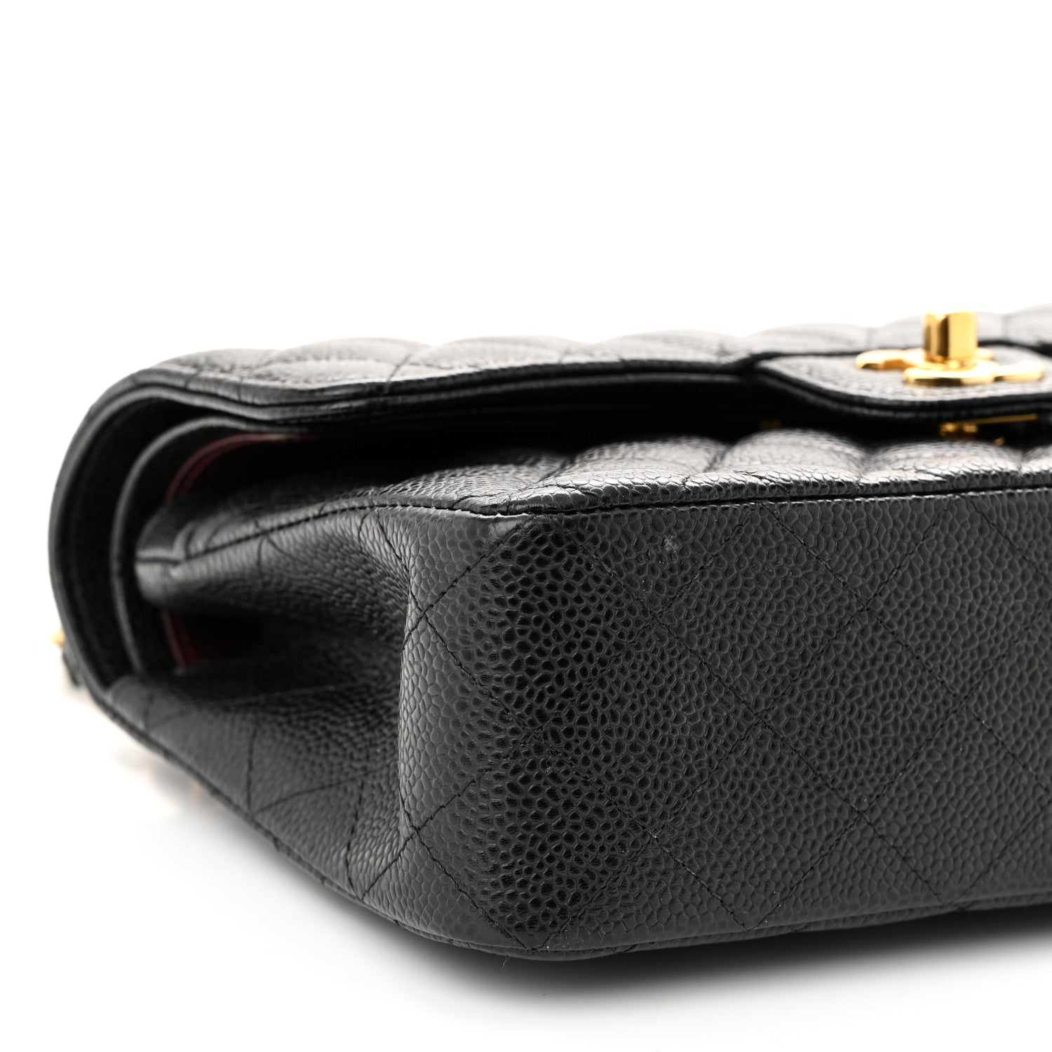 Chanel Caviar Quilted Small Double Flap Black 9 of 12