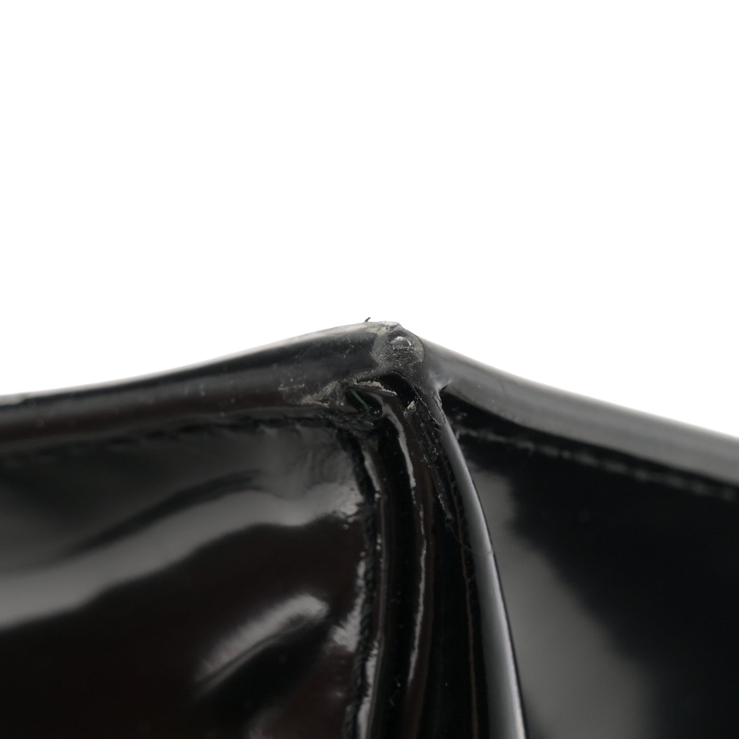Mesh Patent Rive Gauche Tote Black