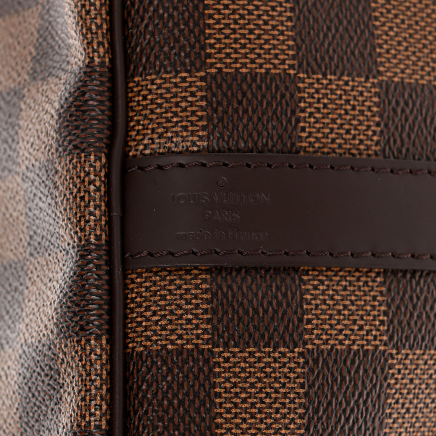 Damier Ebene Patches Speedy Bandouliere 30