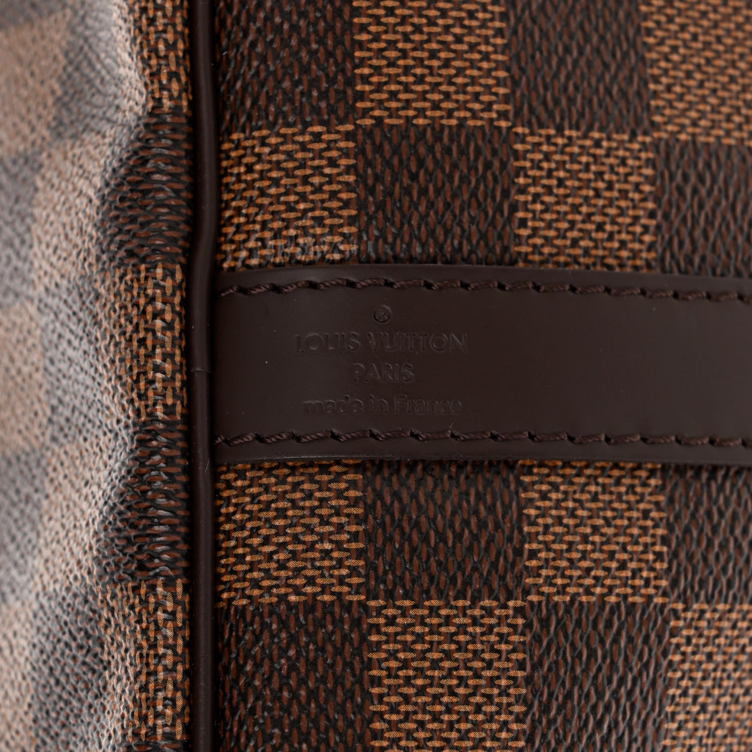 Louis Vuitton Damier Ebene Patches Speedy Bandouliere 30 6 of 9