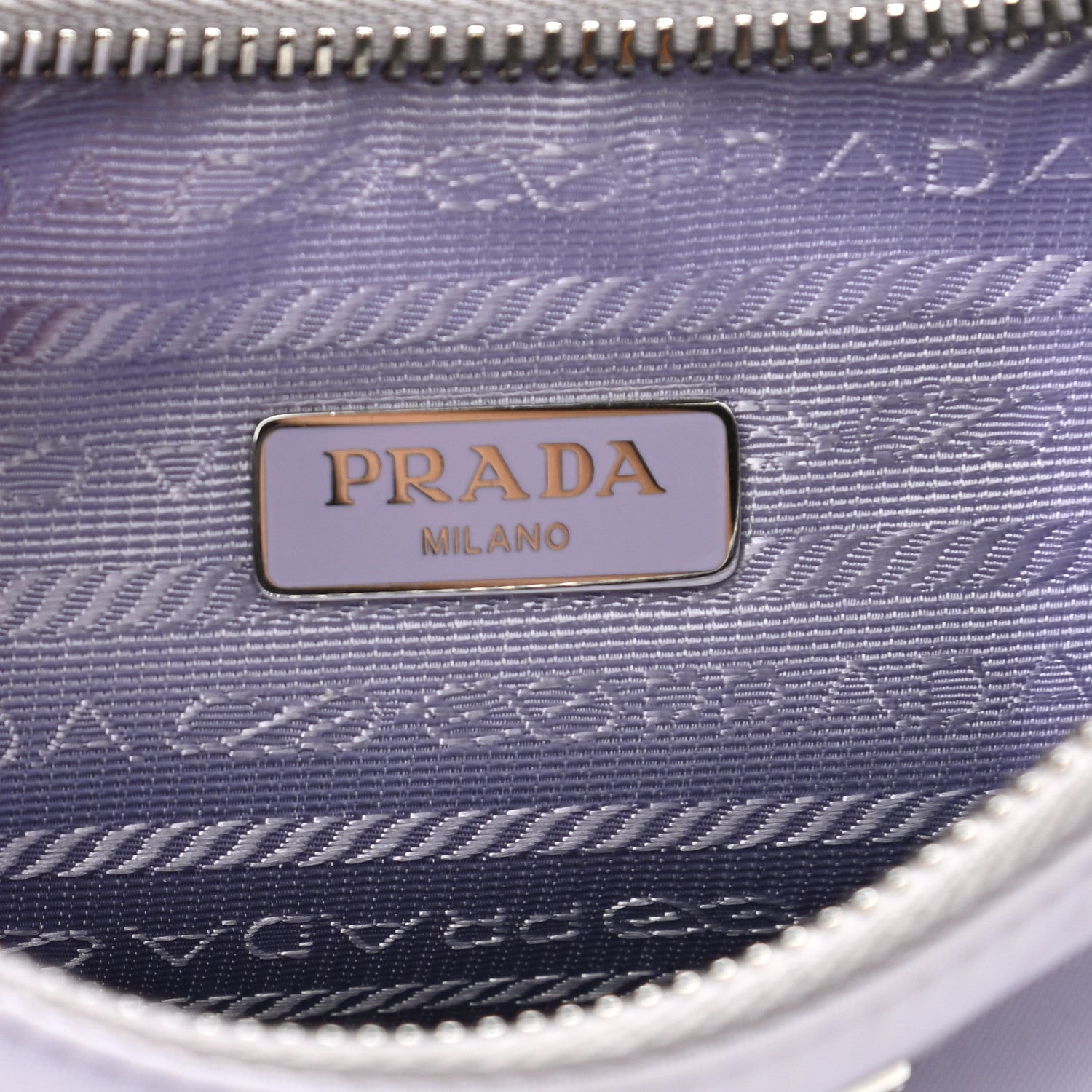 Prada Re-Nylon Saffiano Re-Edition 2005 Shoulder Bag Glicine 6 of 12