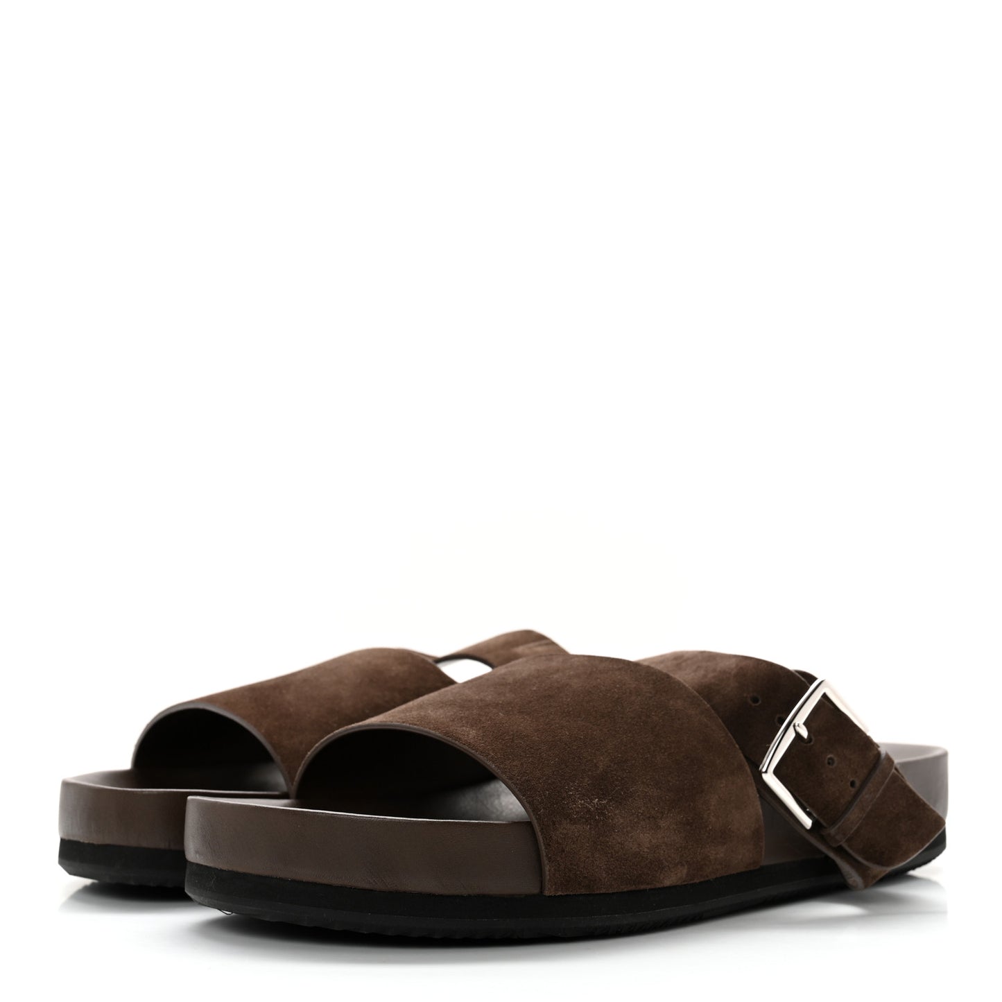 Suede Goatskin Mens Mumbai Sandals 44