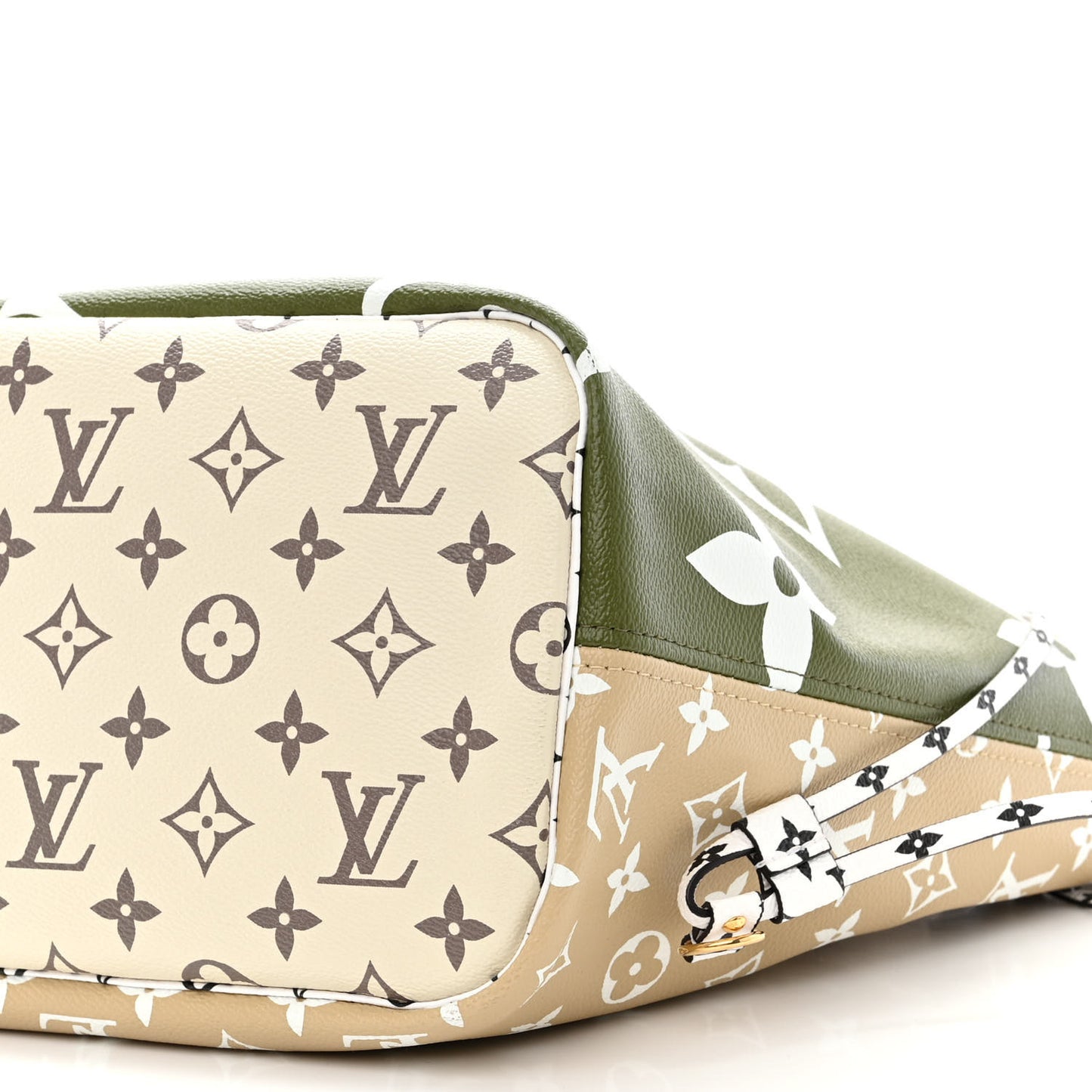 Monogram Giant Neverfull MM Kaki