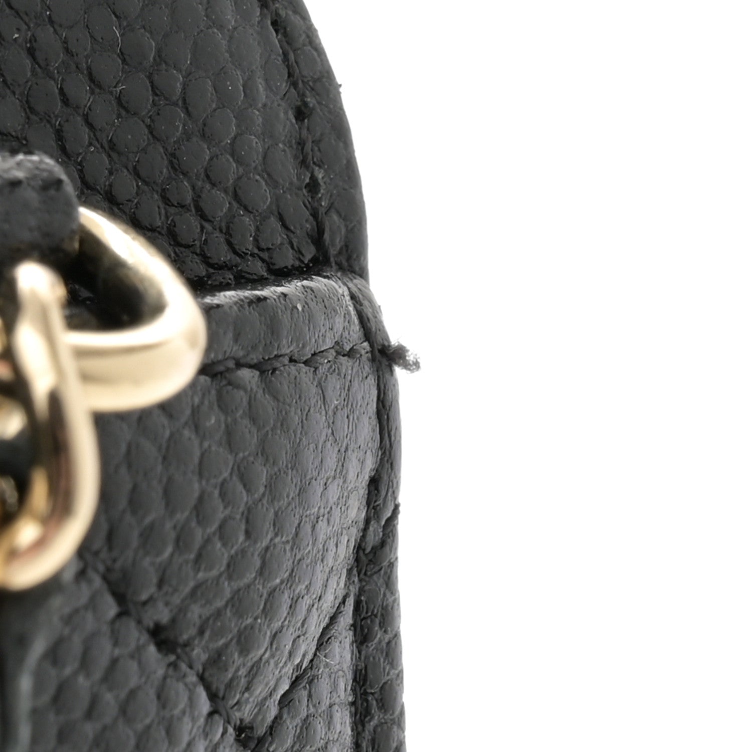Chanel Caviar Quilted Zip Phone Case Black 12 of 12