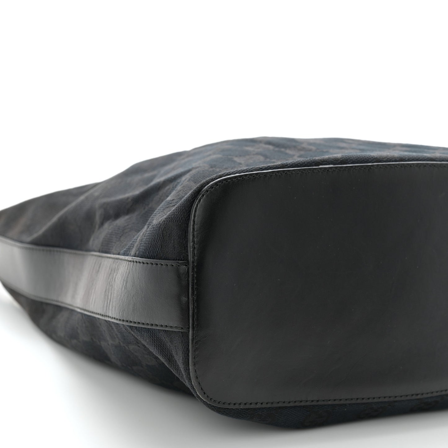 Monogram GG Small Clasp Hobo Black
