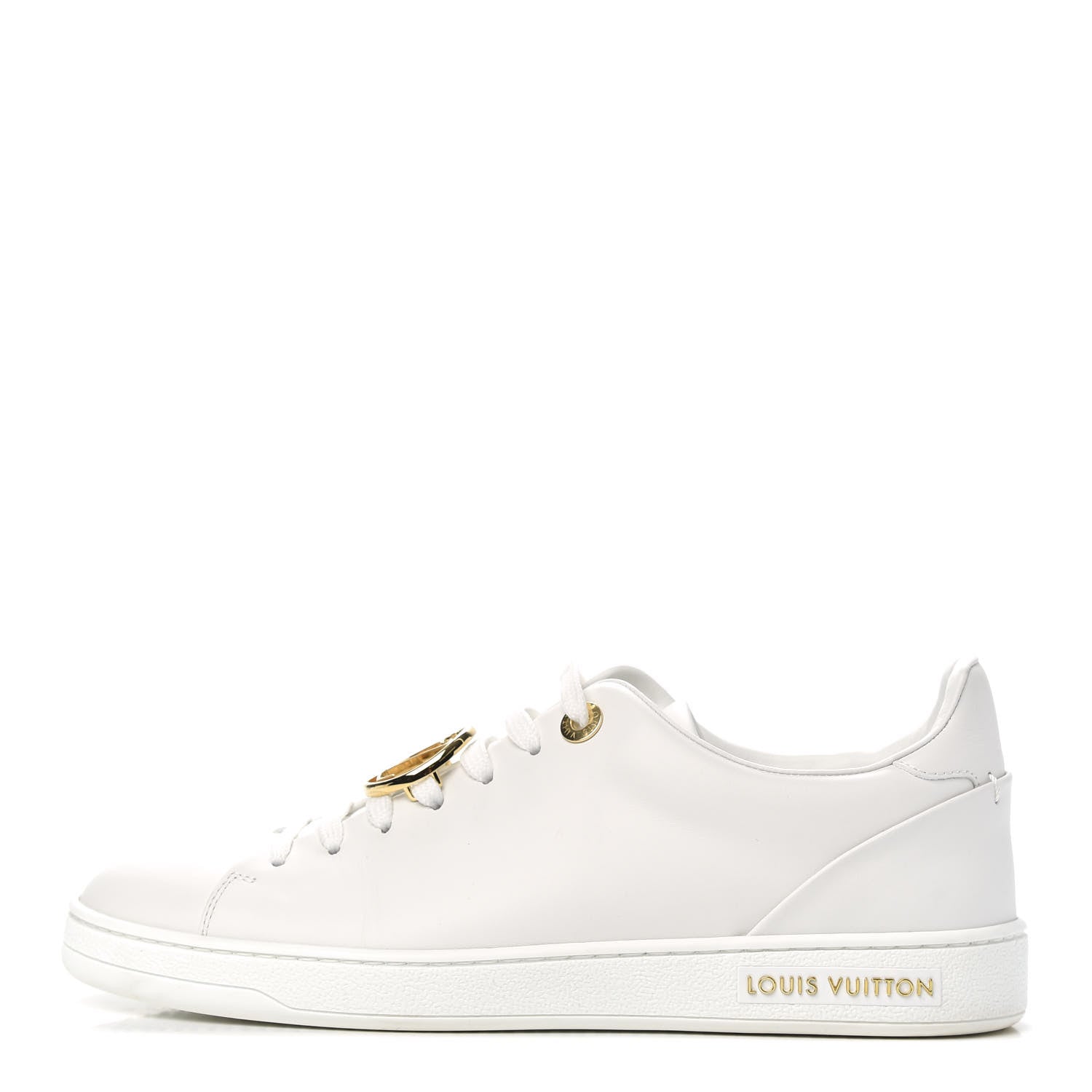 Louis Vuitton Calfskin Frontrow Sneakers 37 White 1 of 12