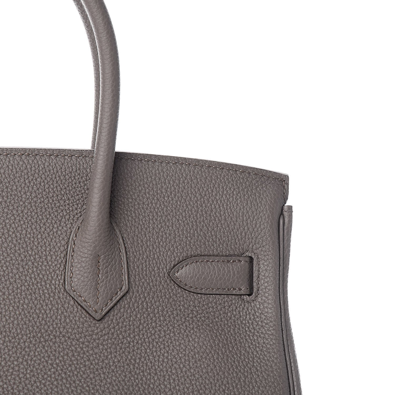 Hermes Togo Birkin 30 Etain 27 of 30