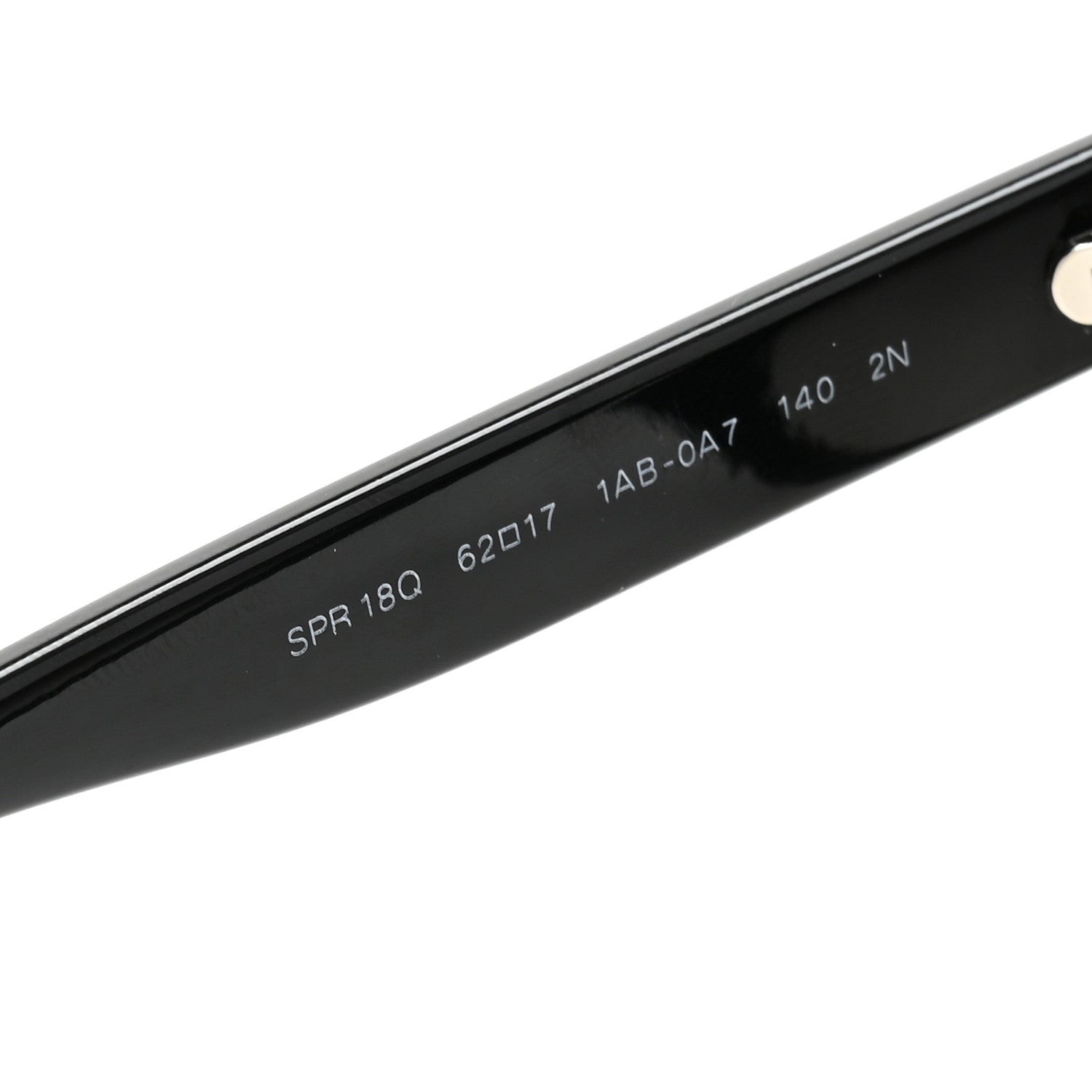 Prada Square Sunglasses SPR 18Q Black 6 of 9