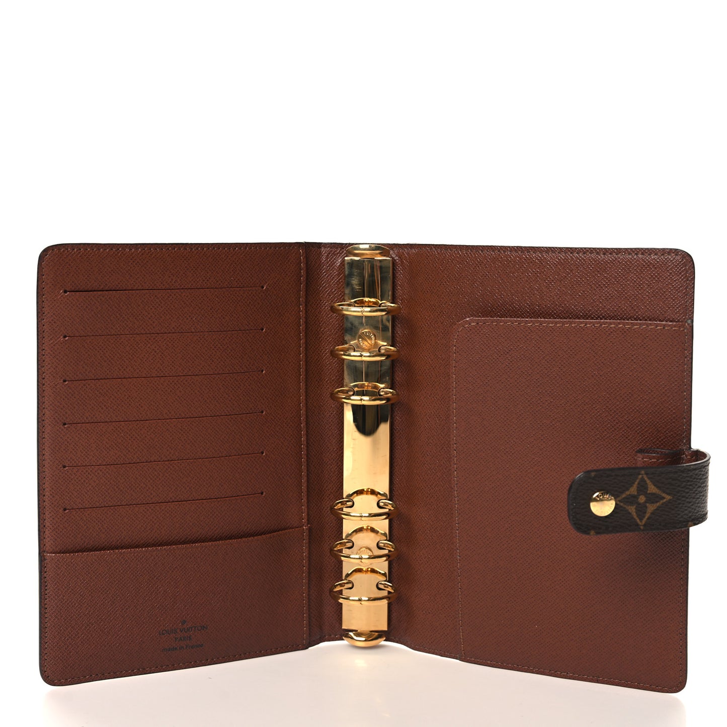 Monogram Medium Ring Agenda Cover