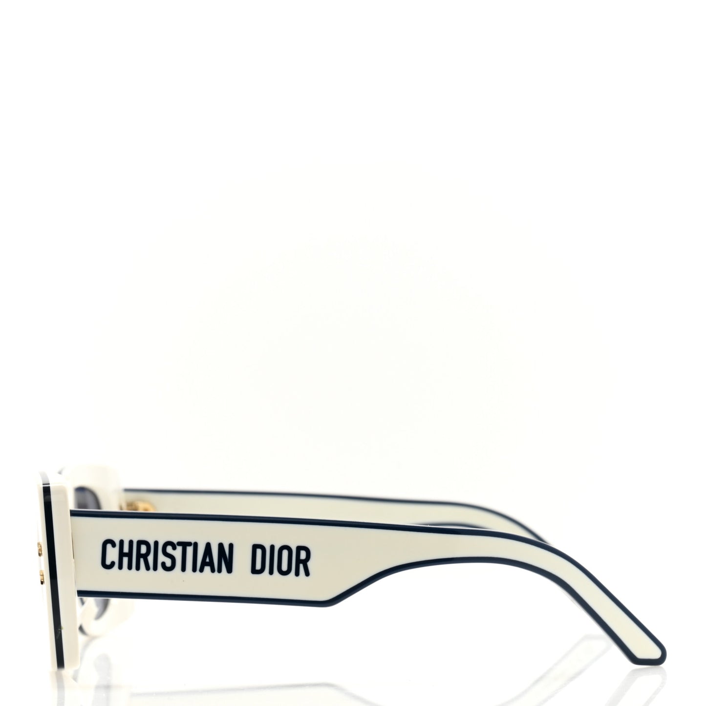 Diorpacific S1U Square Sunglasses White Blue